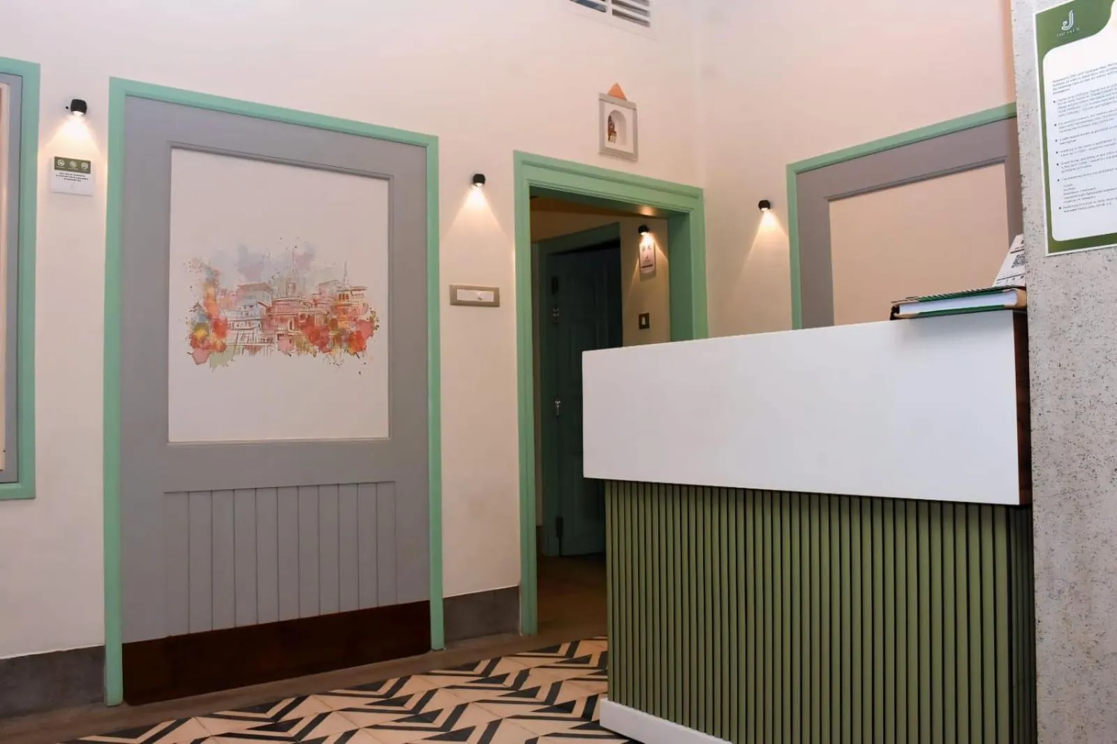 Lobby or reception in The Jais Boutique Stay