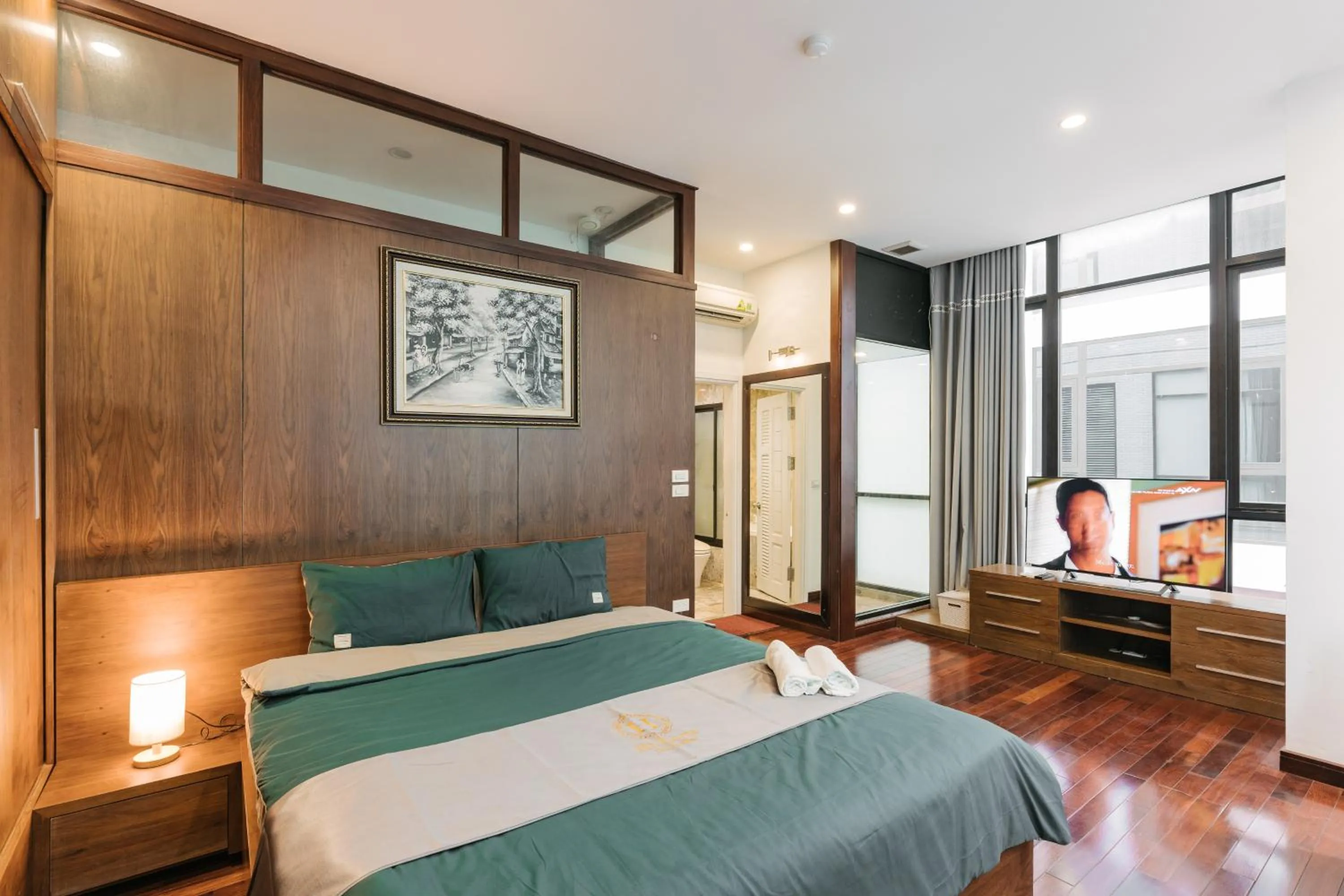 Bed in Hi.Home House near Lake