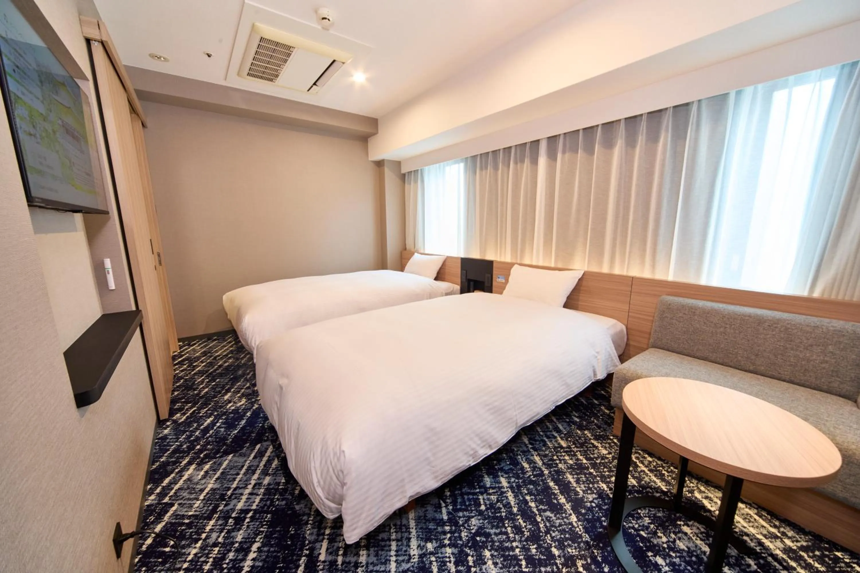 Bed in Washington R&B Hotel Kyoto Station Hachijoguchi