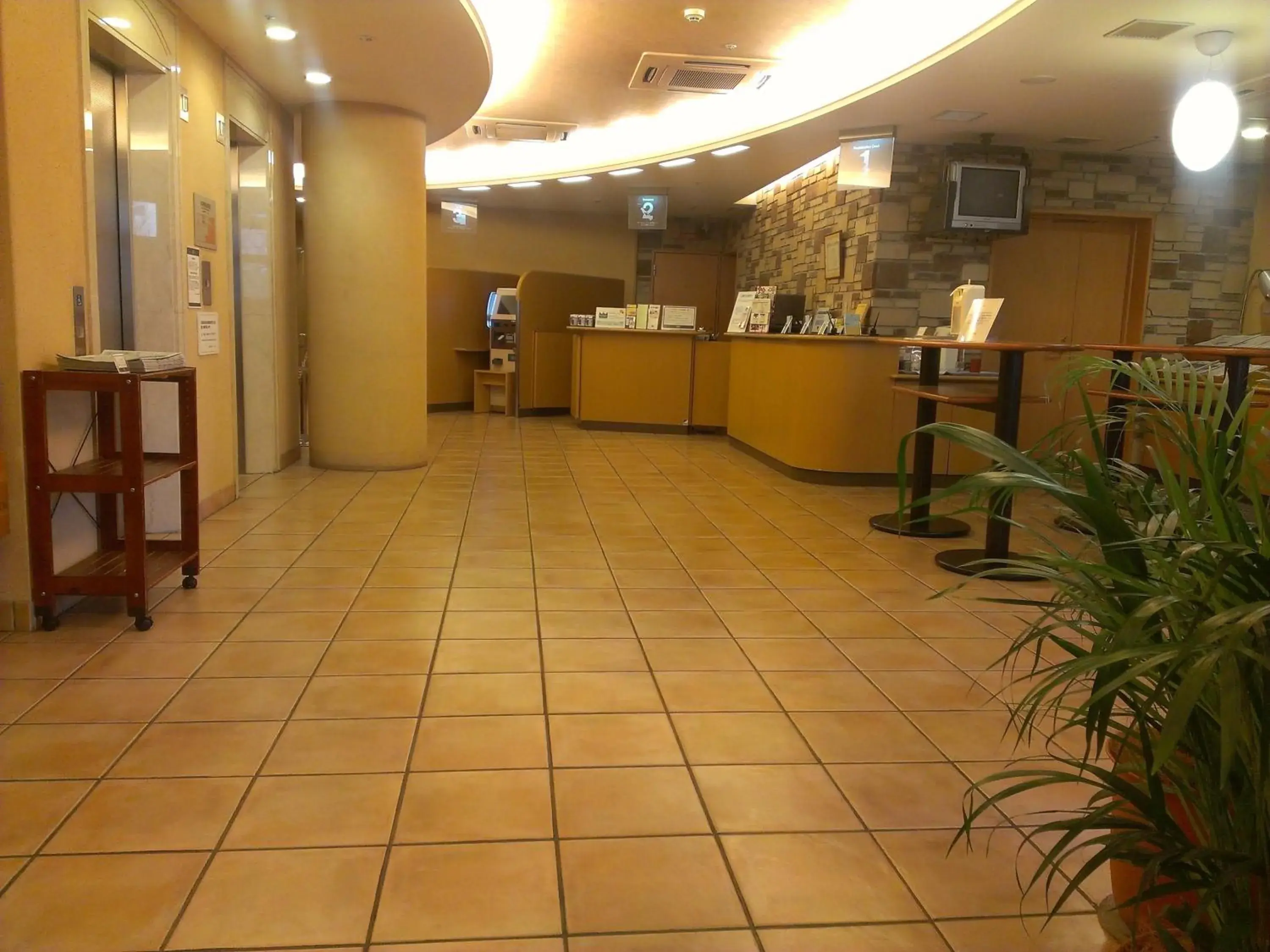 Lobby or reception in R&B Hotel Kyoto Station Hachijoguchi