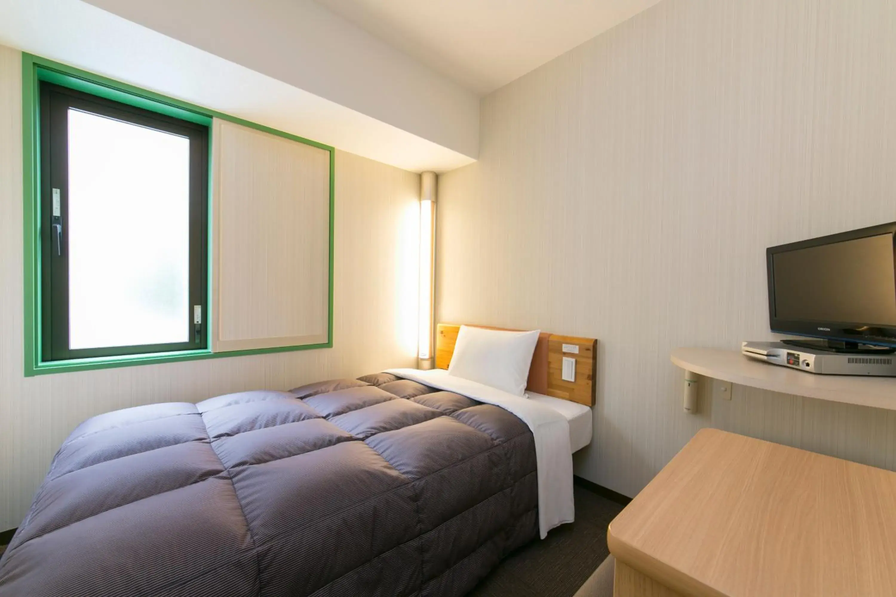 Photo of the whole room, Bed in R&B Hotel Kyoto Station Hachijoguchi