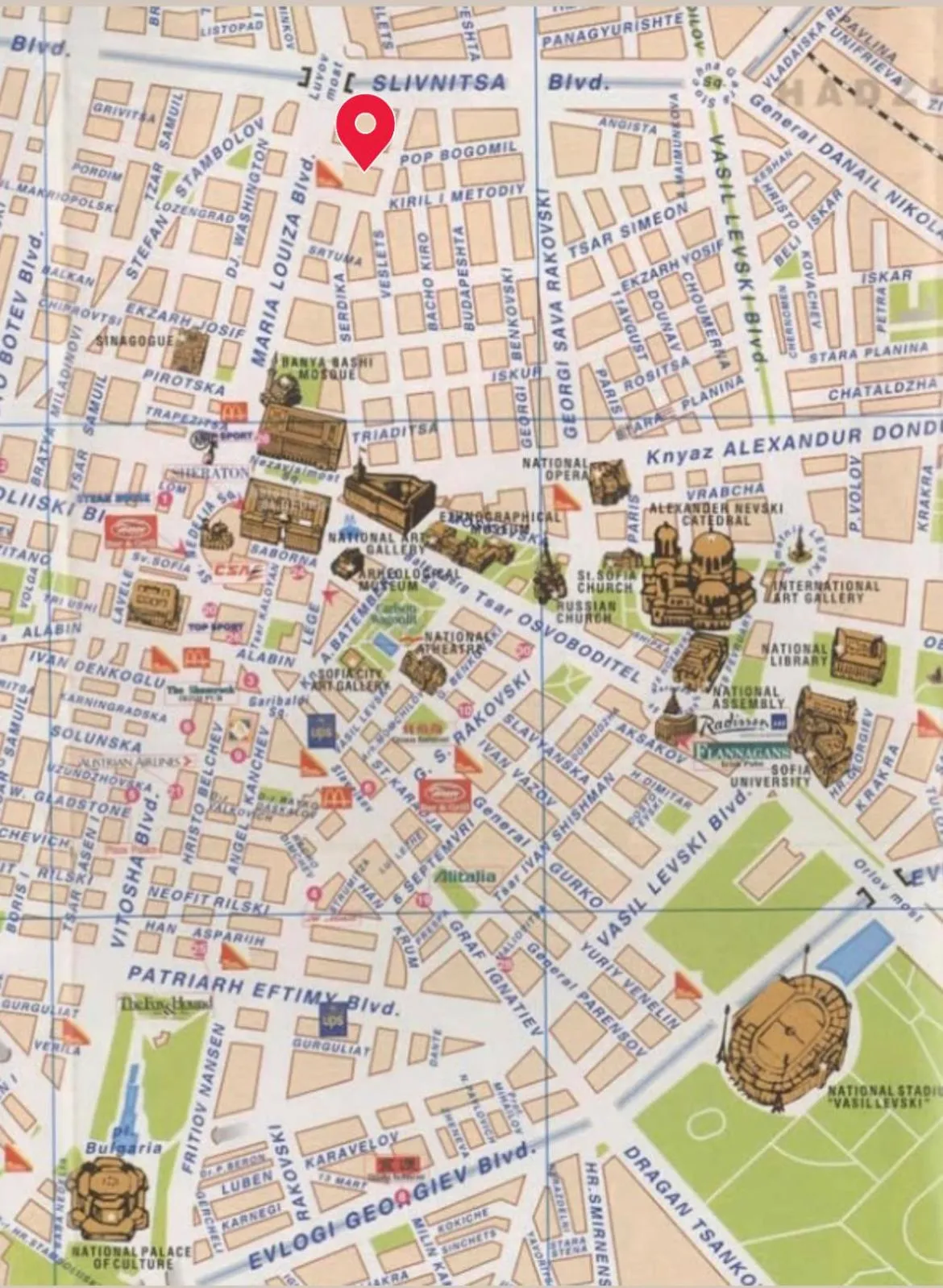 Location in The Green Apartment 2BR - free parking