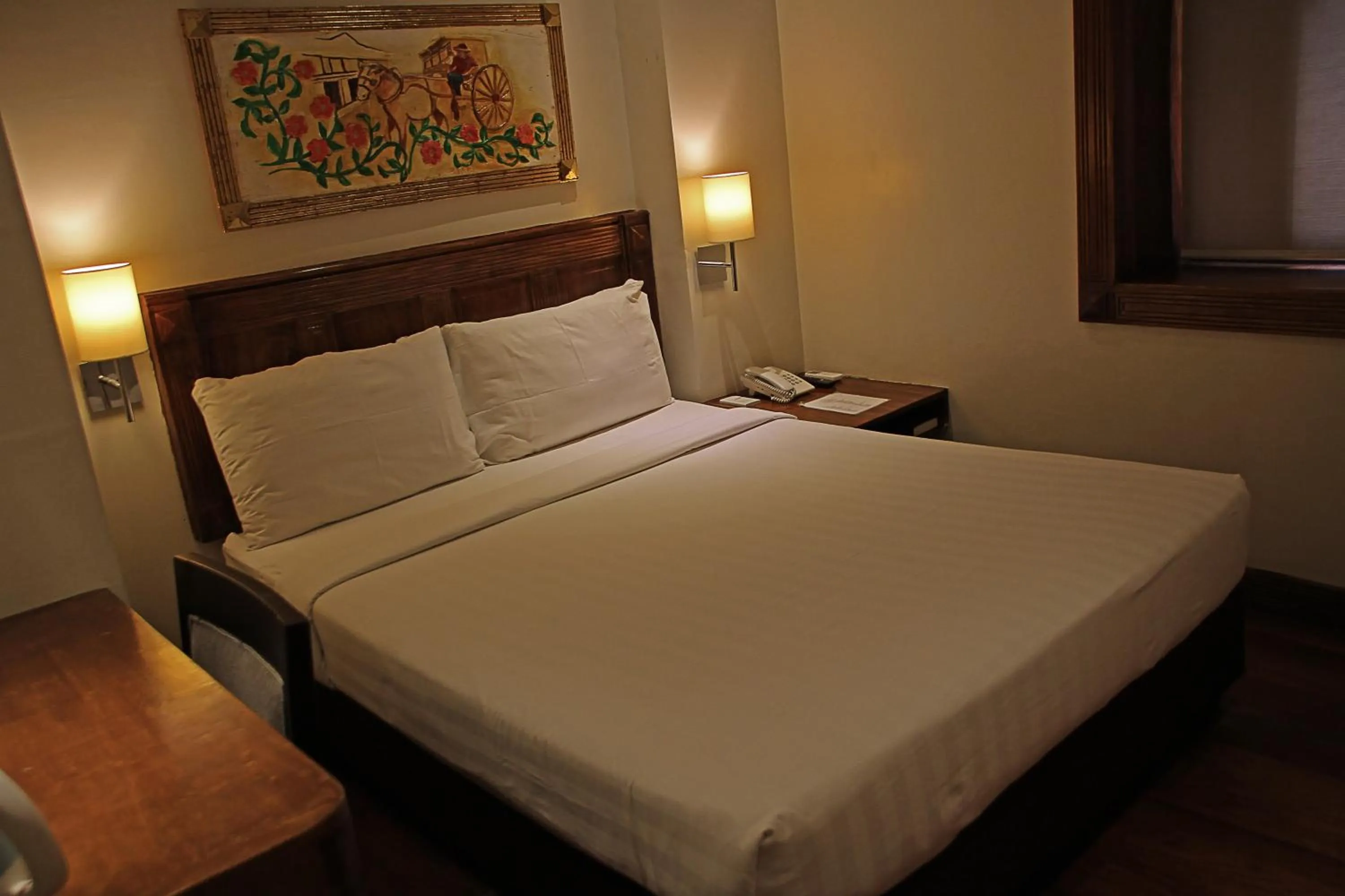 Bedroom, Bed in Hotel Veneto De Vigan