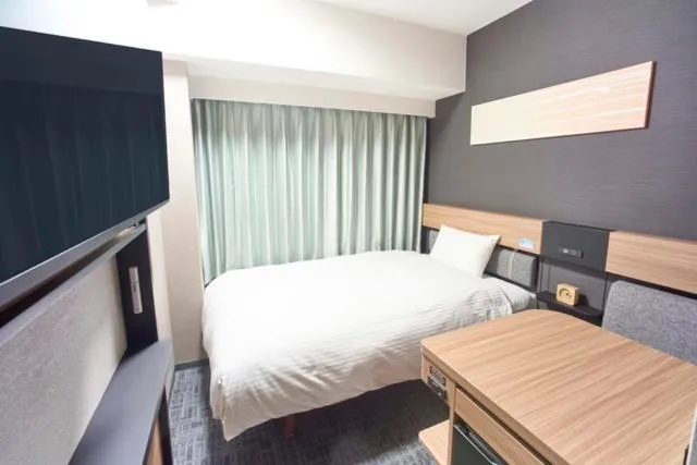 Bed in Washington R&B Hotel Sapporo Kita 3 Nishi 2