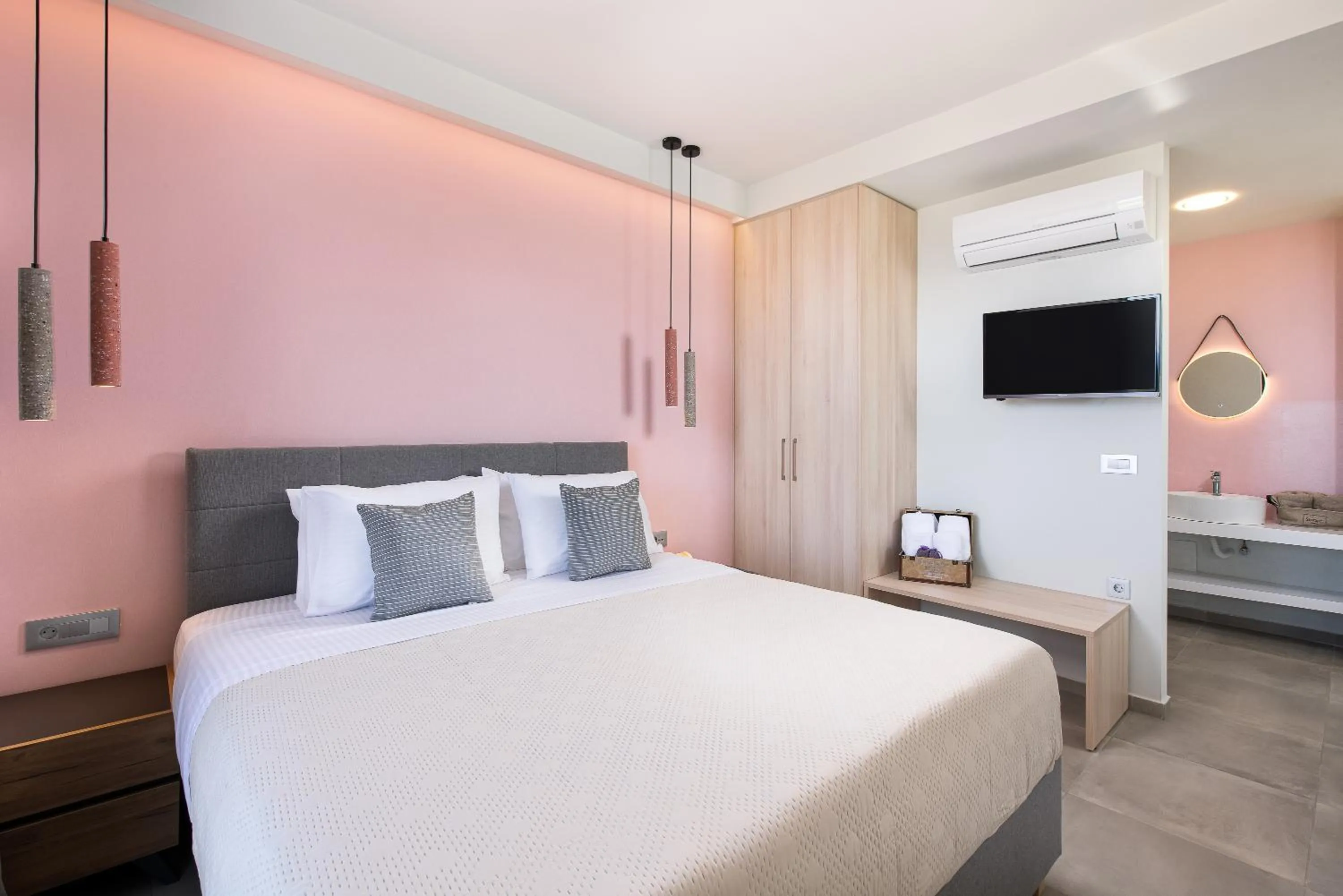 Bed in Heliades Residence