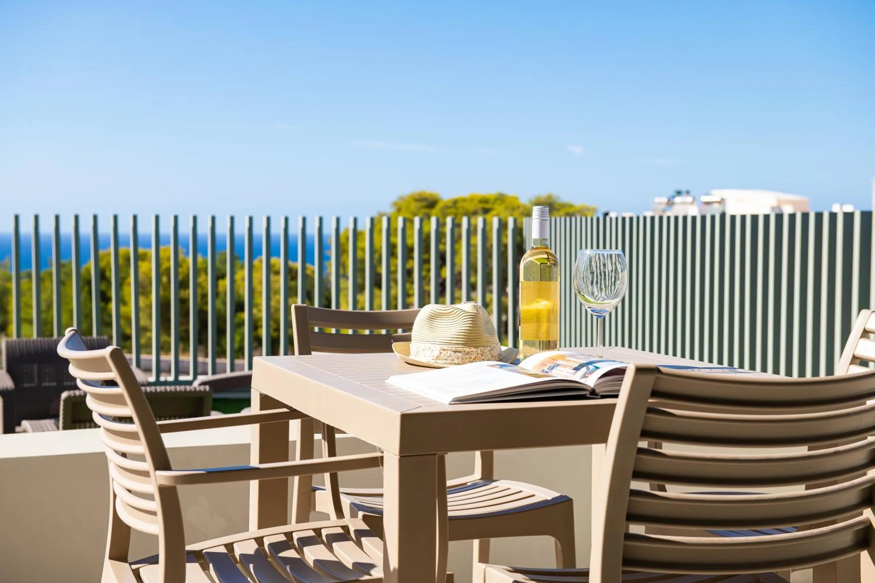 Dining area in Heliades Residence