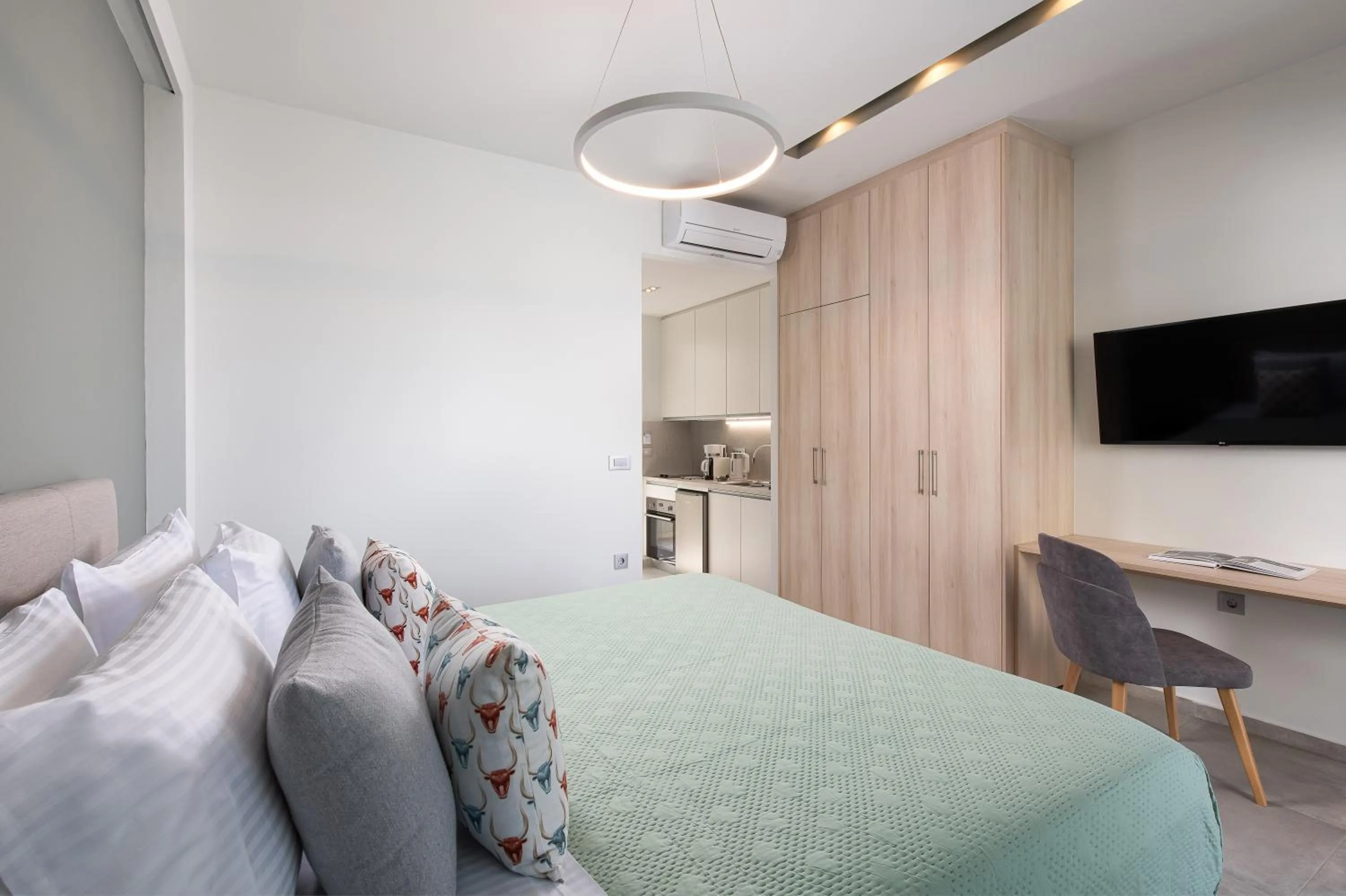 Bed in Heliades Residence