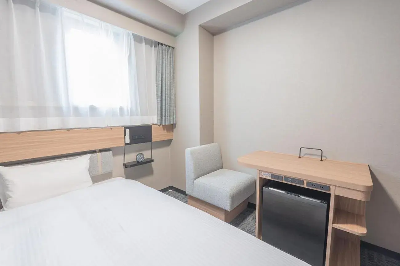 Bed in Washington R&B Hotel Nagoya Sakae Higashi Bed in Washington R&B Hotel Nagoya Sakae Higashi