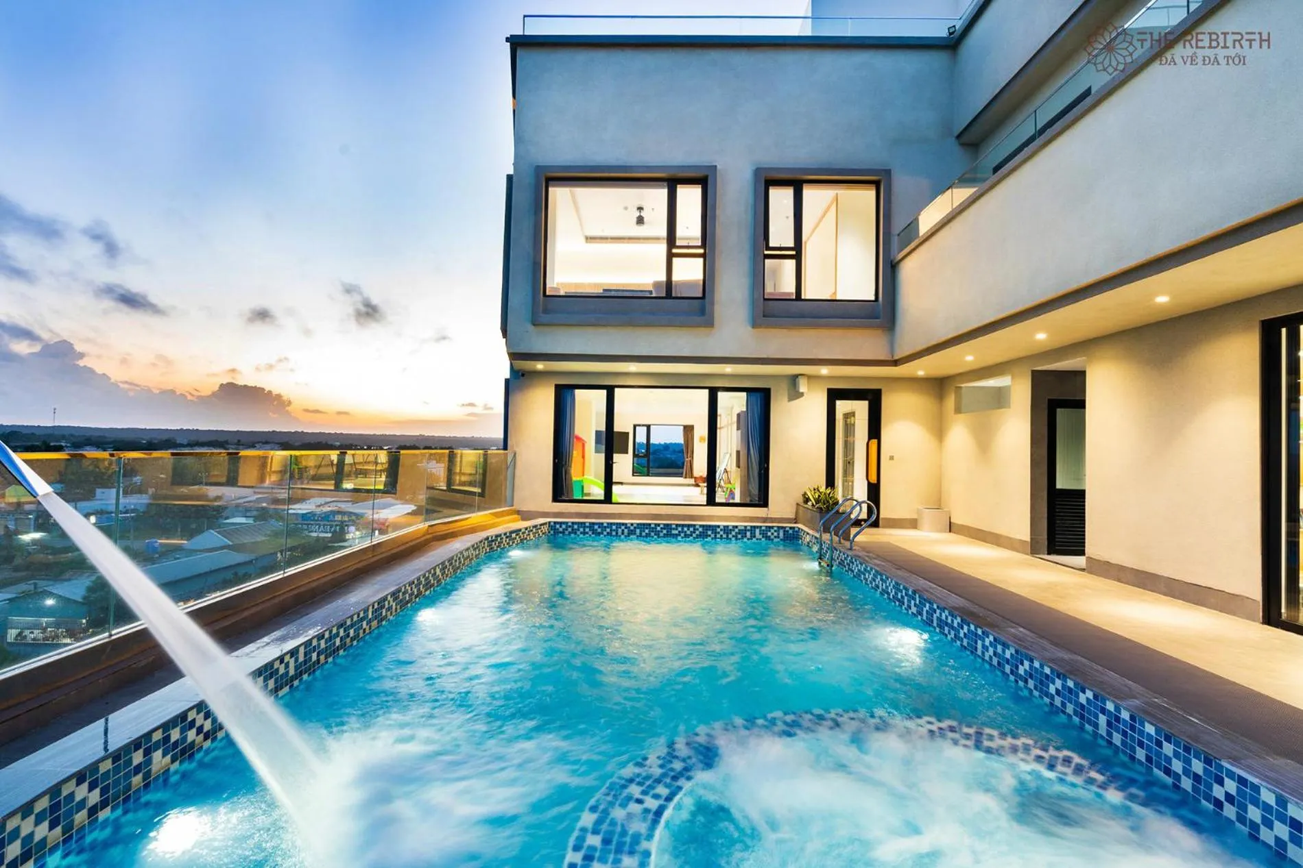 Night in The Rebirth Apartment Binh Chau Ho Tram