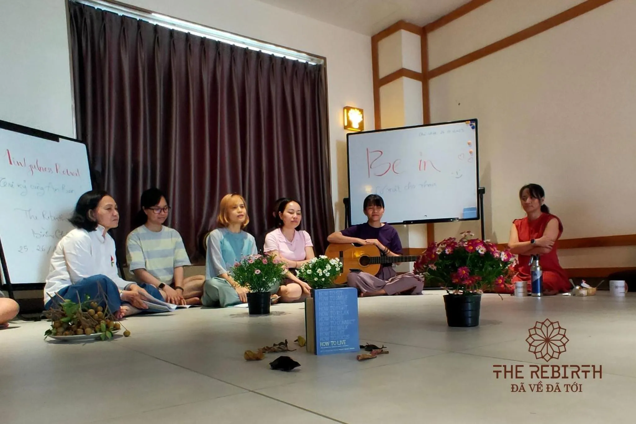 Communal lounge/ TV room in The Rebirth Apartment Binh Chau Ho Tram