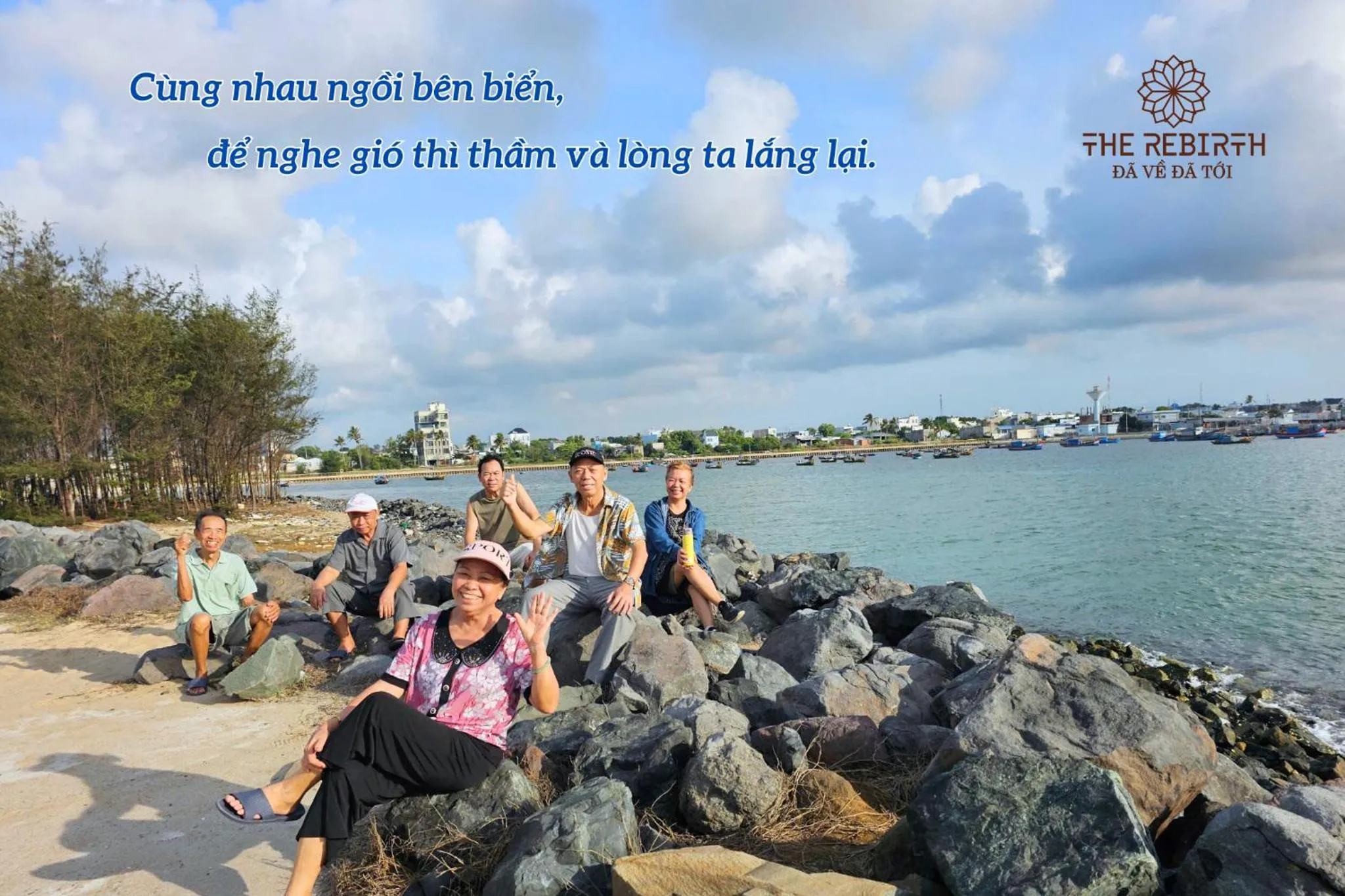 Beach in The Rebirth Apartment Binh Chau Ho Tram