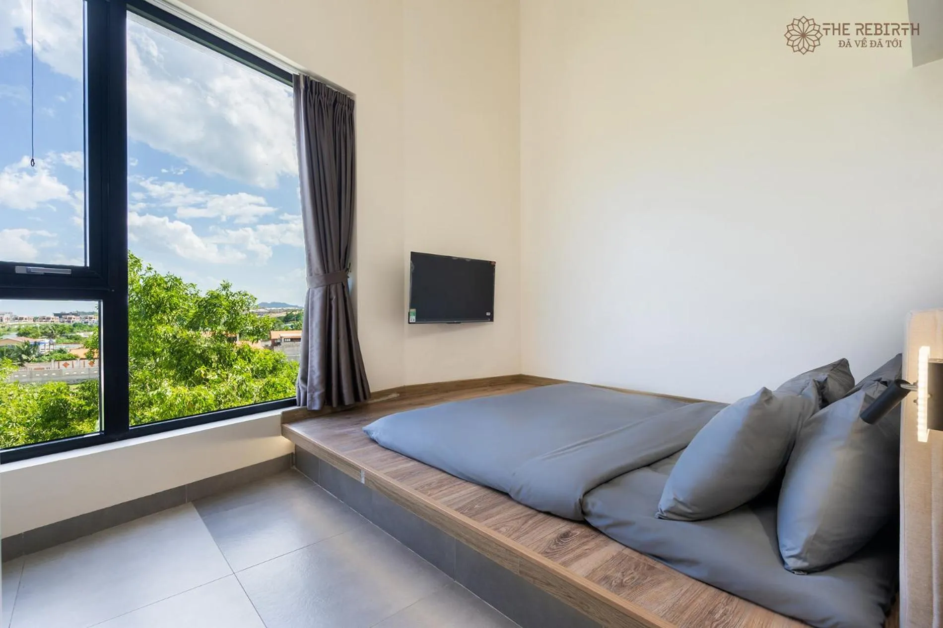 Bed in The Rebirth Apartment Binh Chau Ho Tram