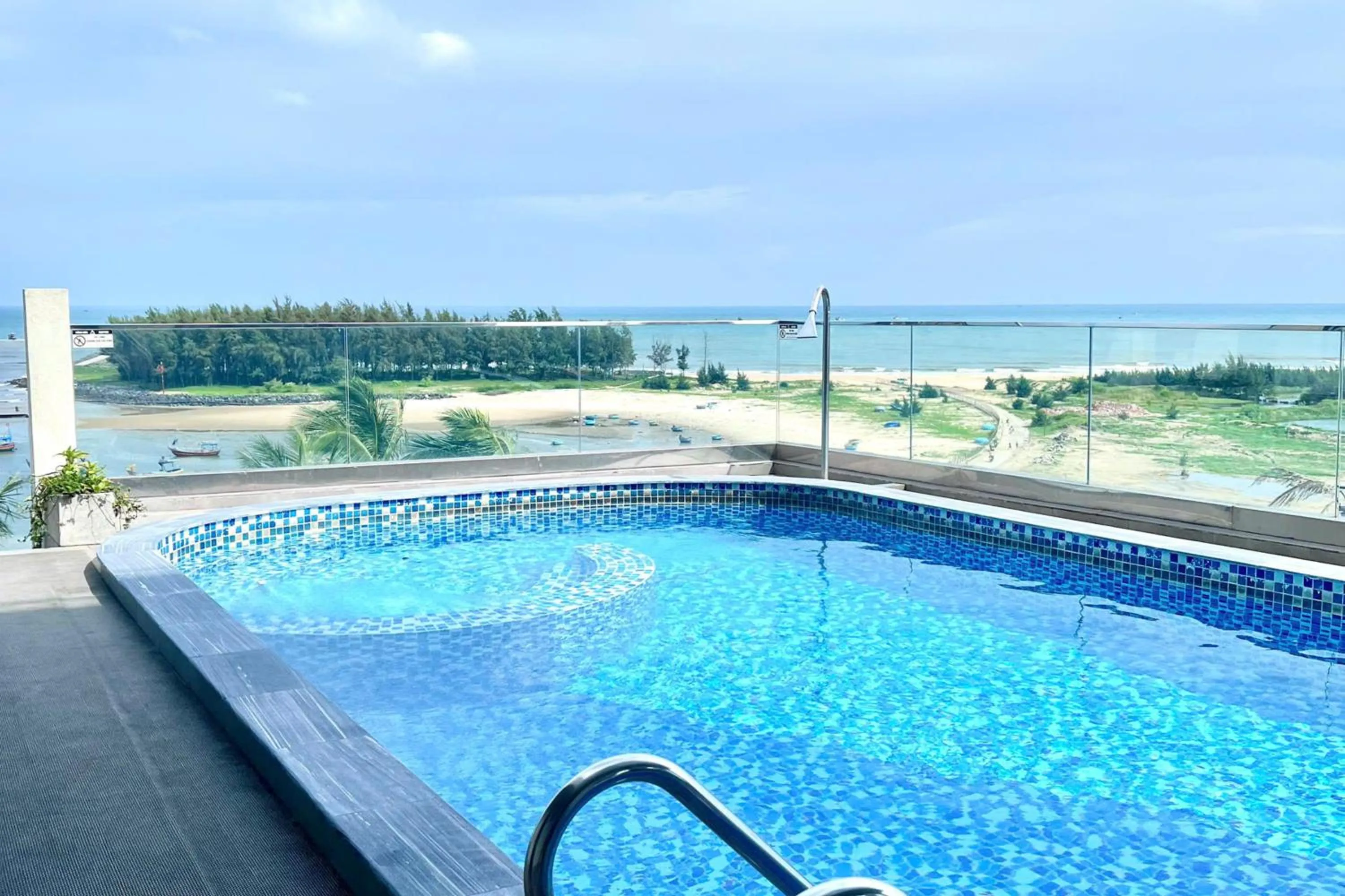 Swimming pool in The Rebirth Apartment Binh Chau Ho Tram