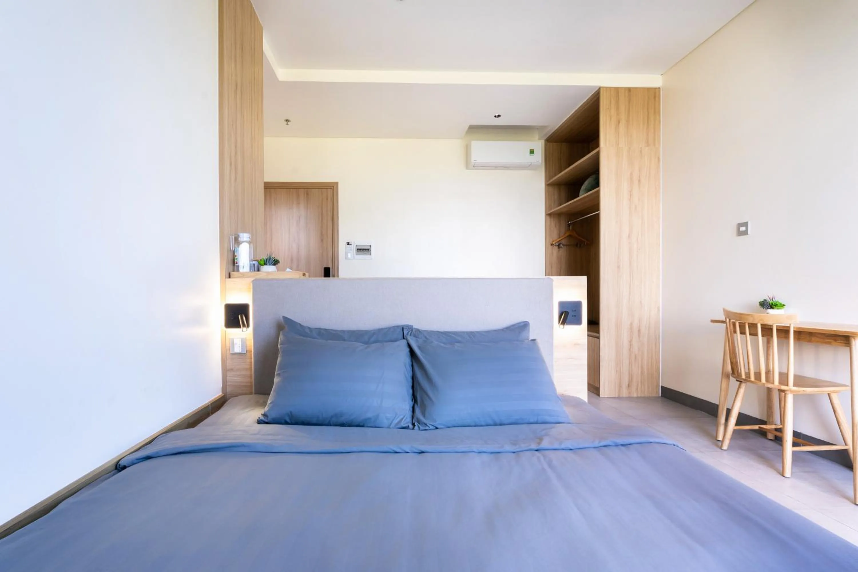 Bed in The Rebirth Apartment Binh Chau Ho Tram