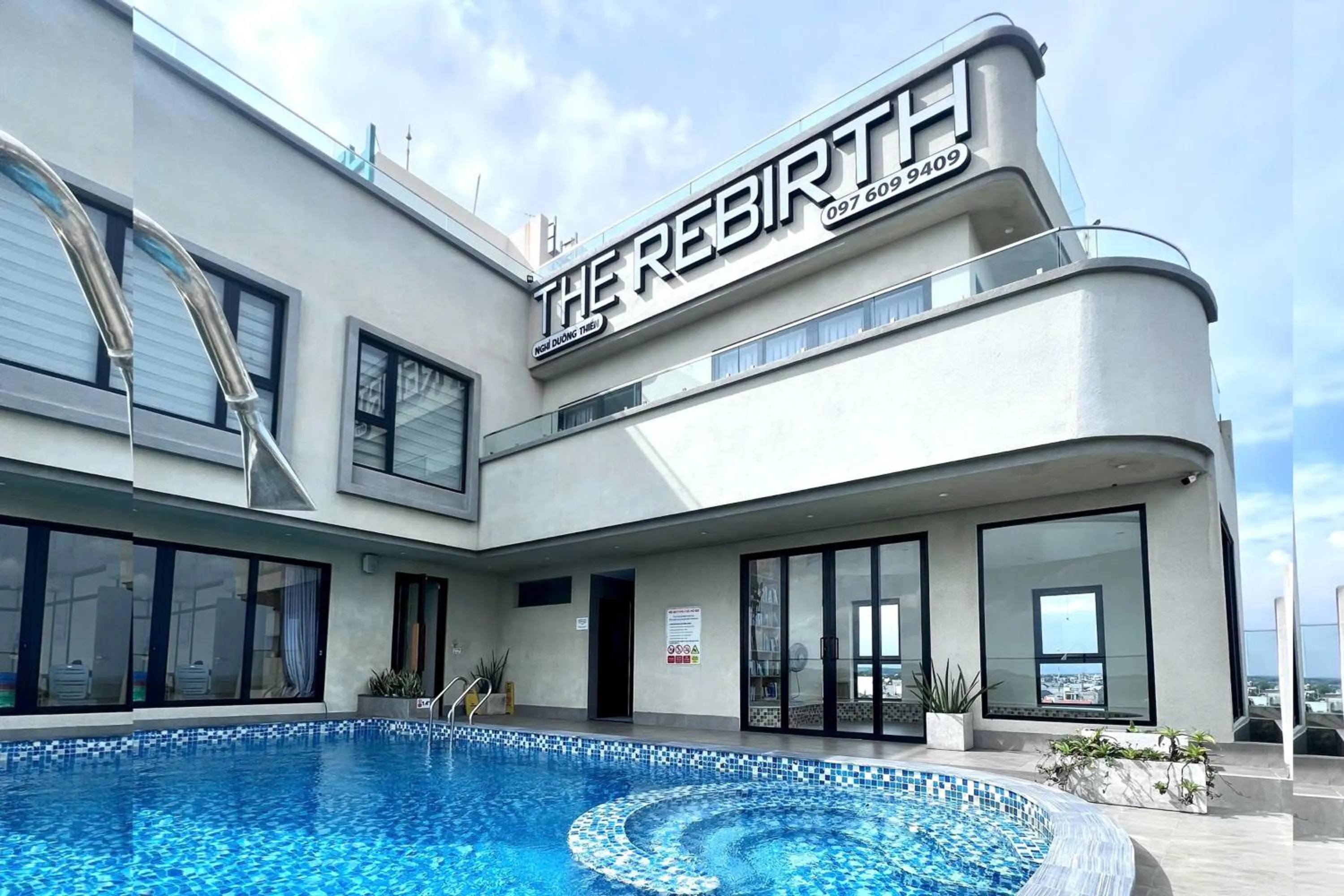 Swimming pool in The Rebirth Apartment Binh Chau Ho Tram