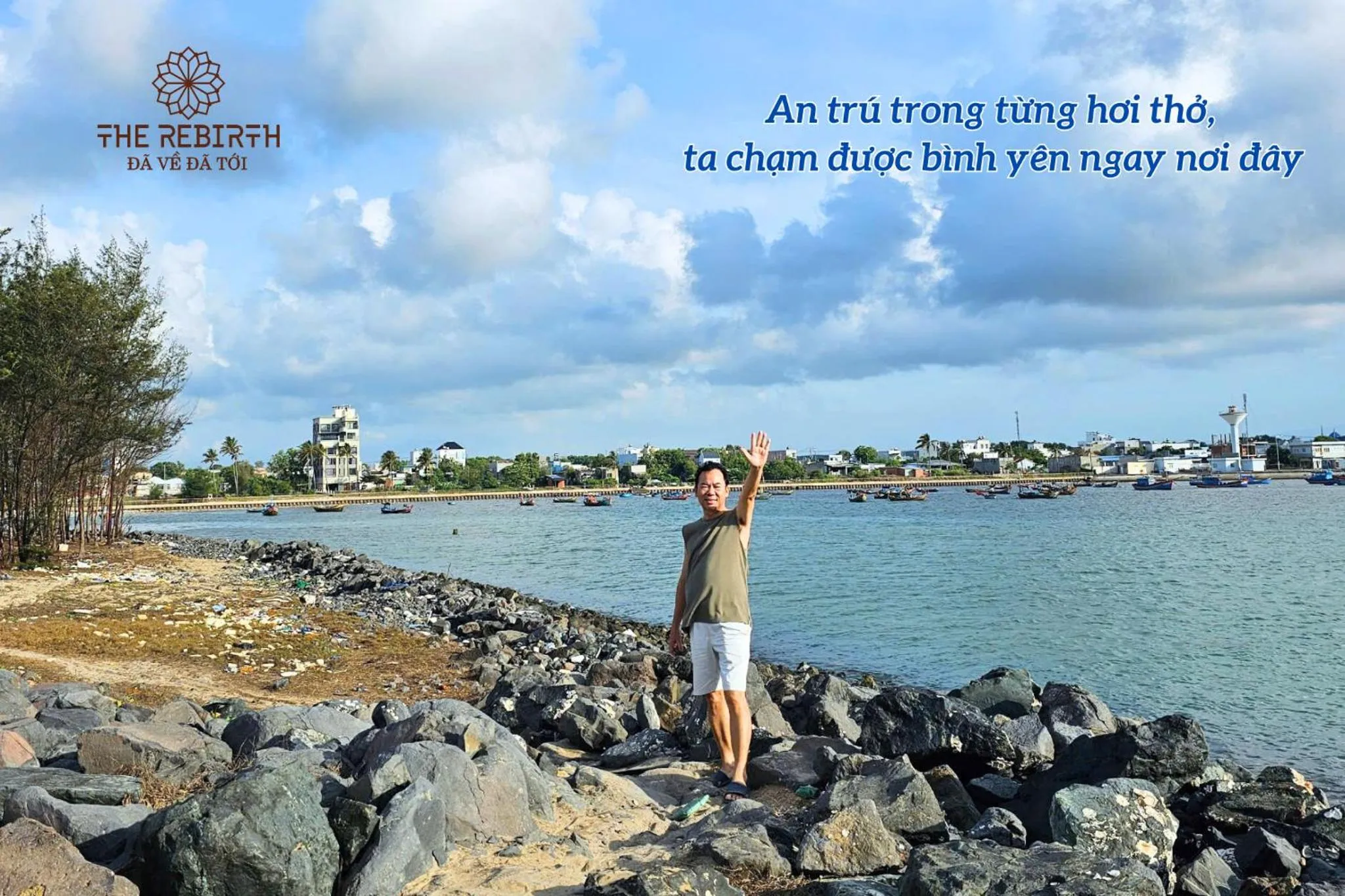 Beach in The Rebirth Apartment Binh Chau Ho Tram