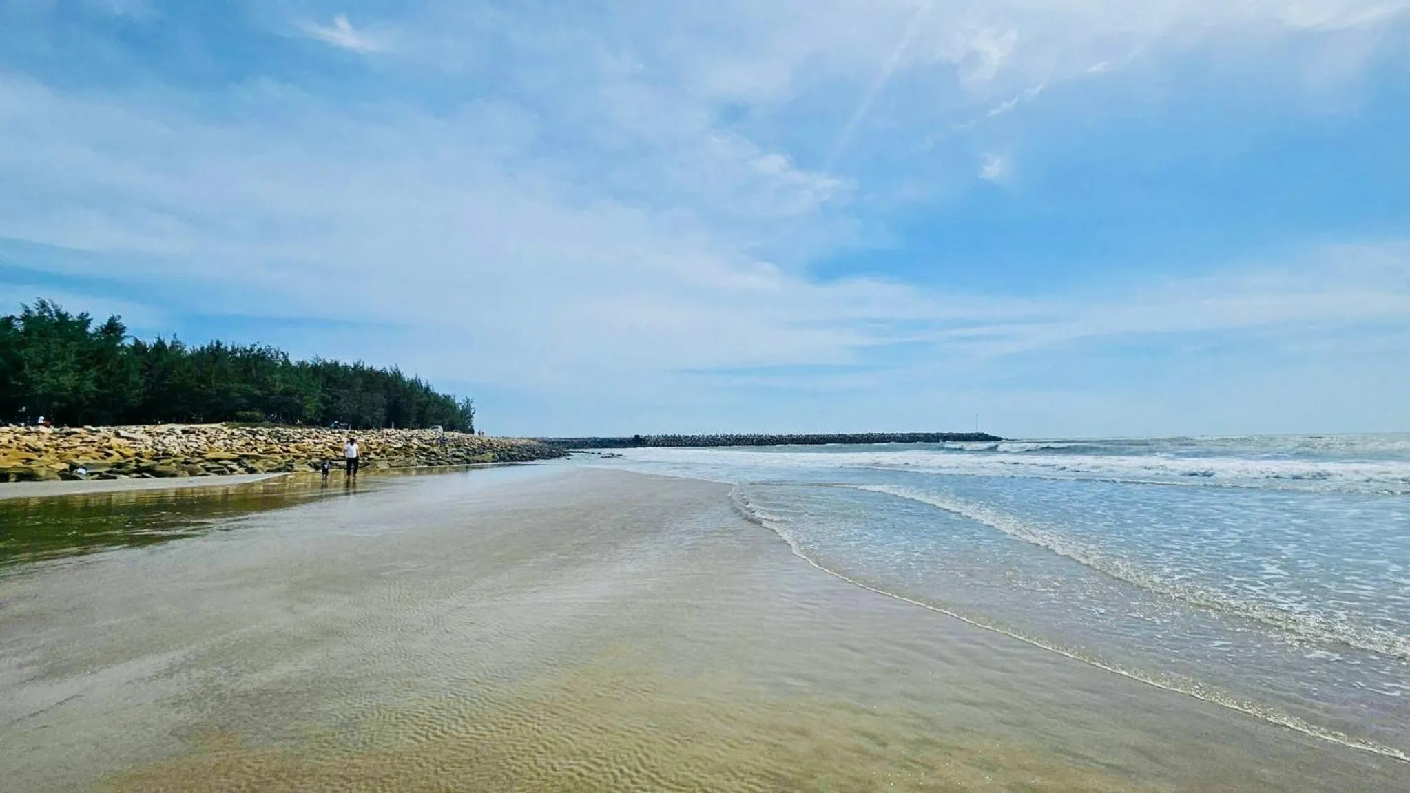 Beach in The Rebirth Apartment Binh Chau Ho Tram