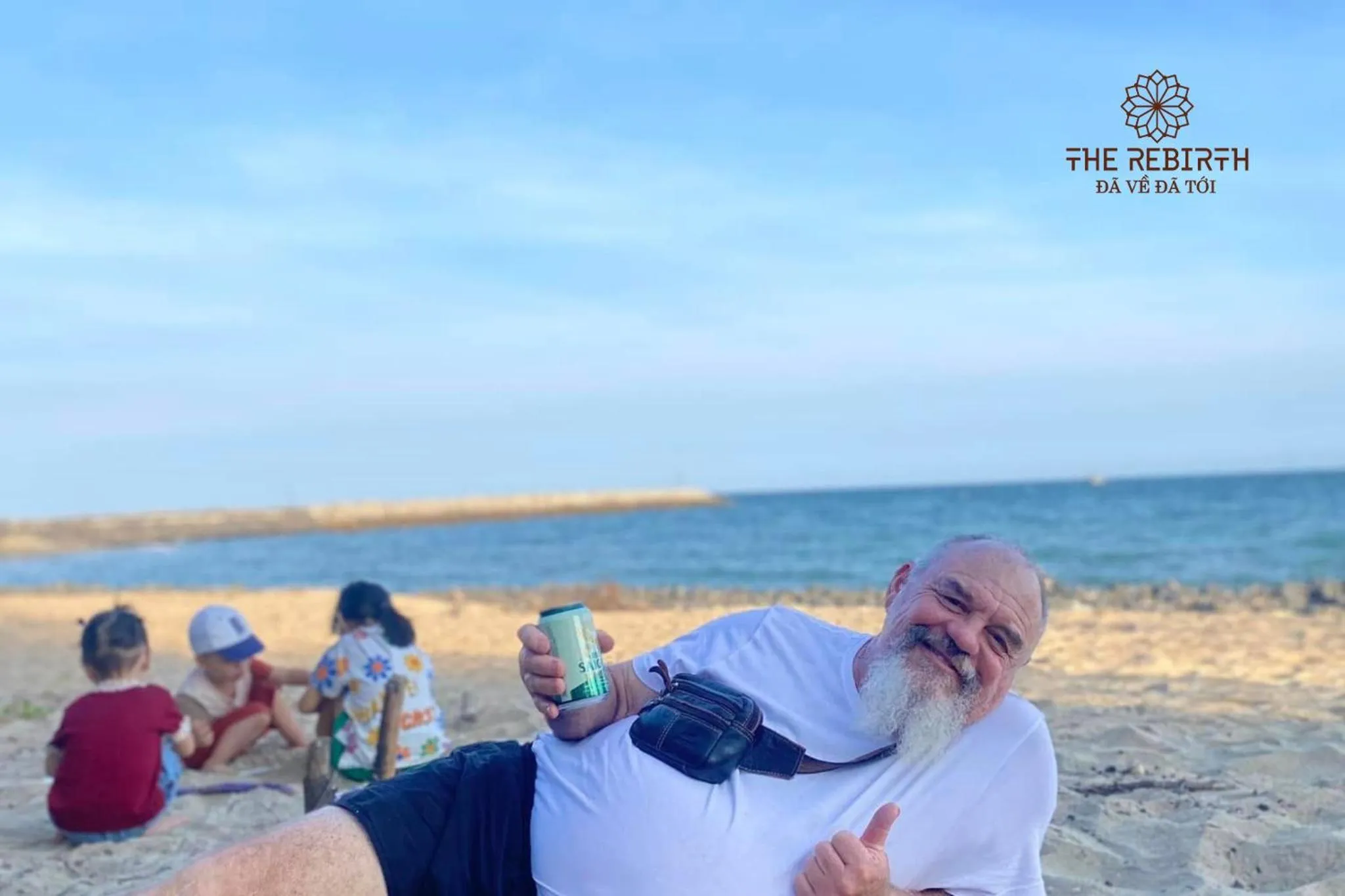 Beach in The Rebirth Apartment Binh Chau Ho Tram