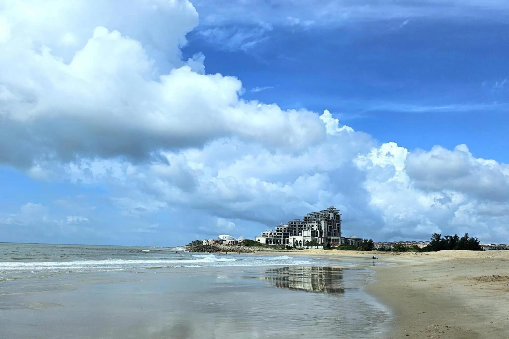 Beach in The Rebirth Apartment Binh Chau Ho Tram