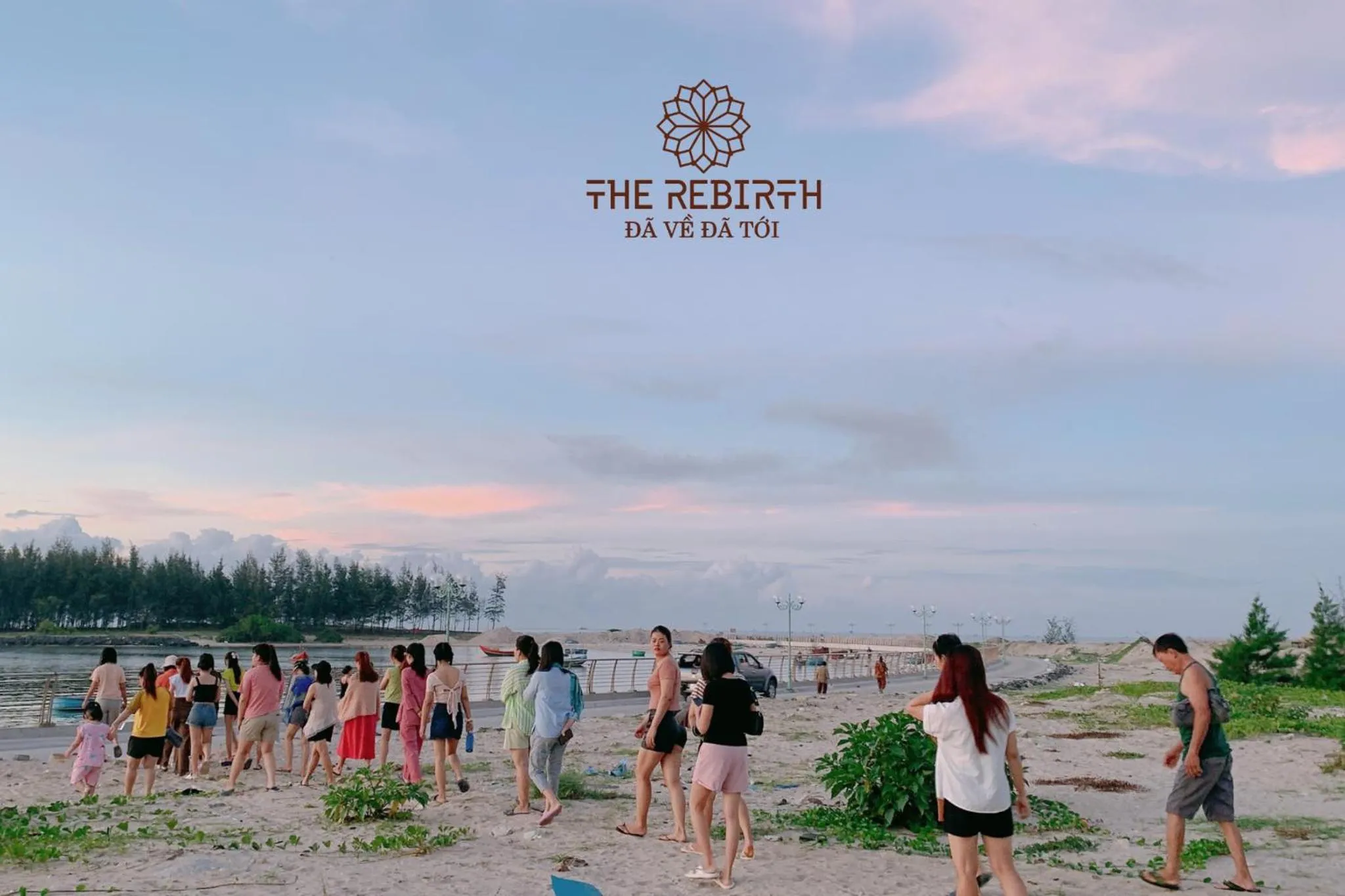 Beach in The Rebirth Apartment Binh Chau Ho Tram