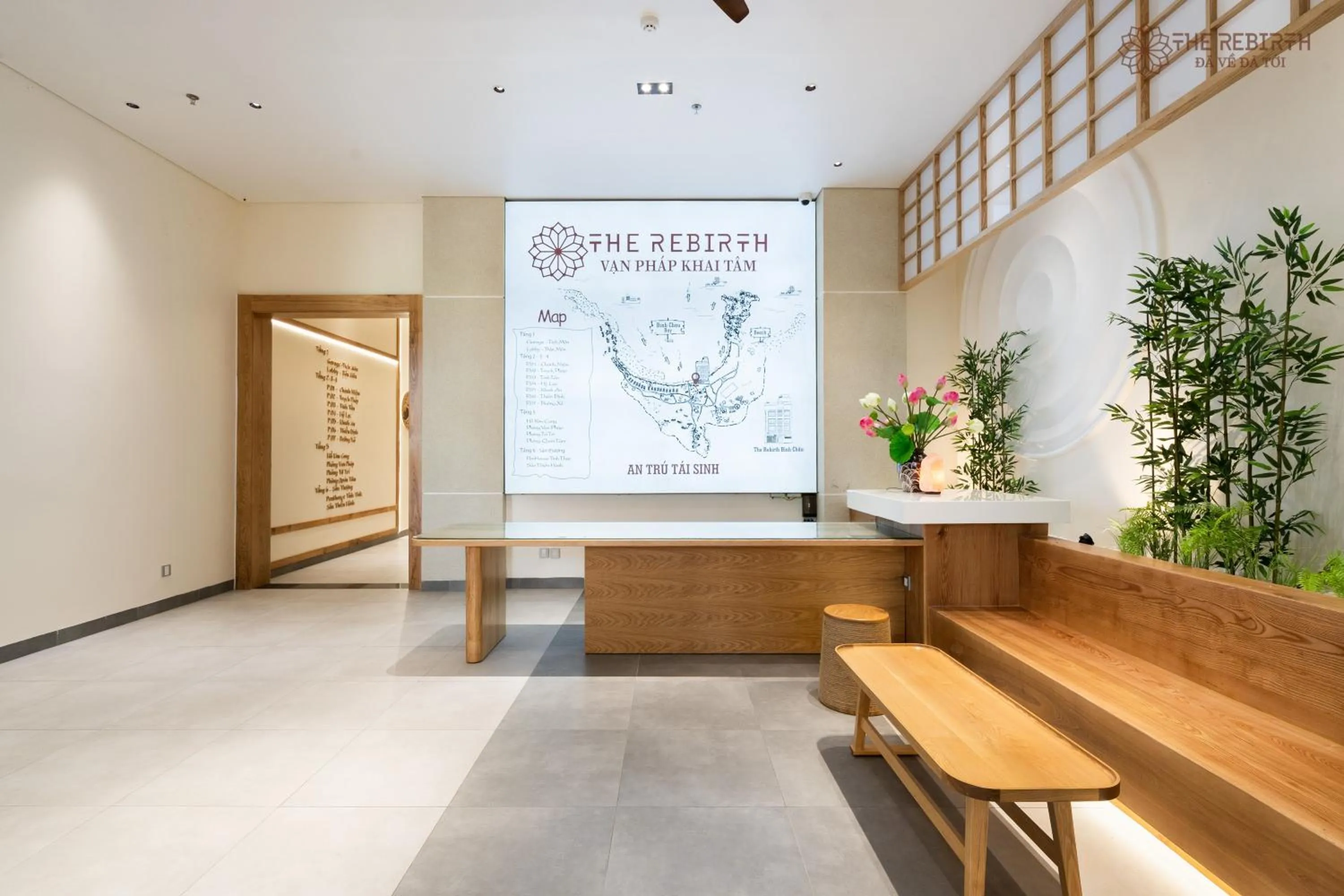 Lobby or reception in The Rebirth Apartment Binh Chau Ho Tram
