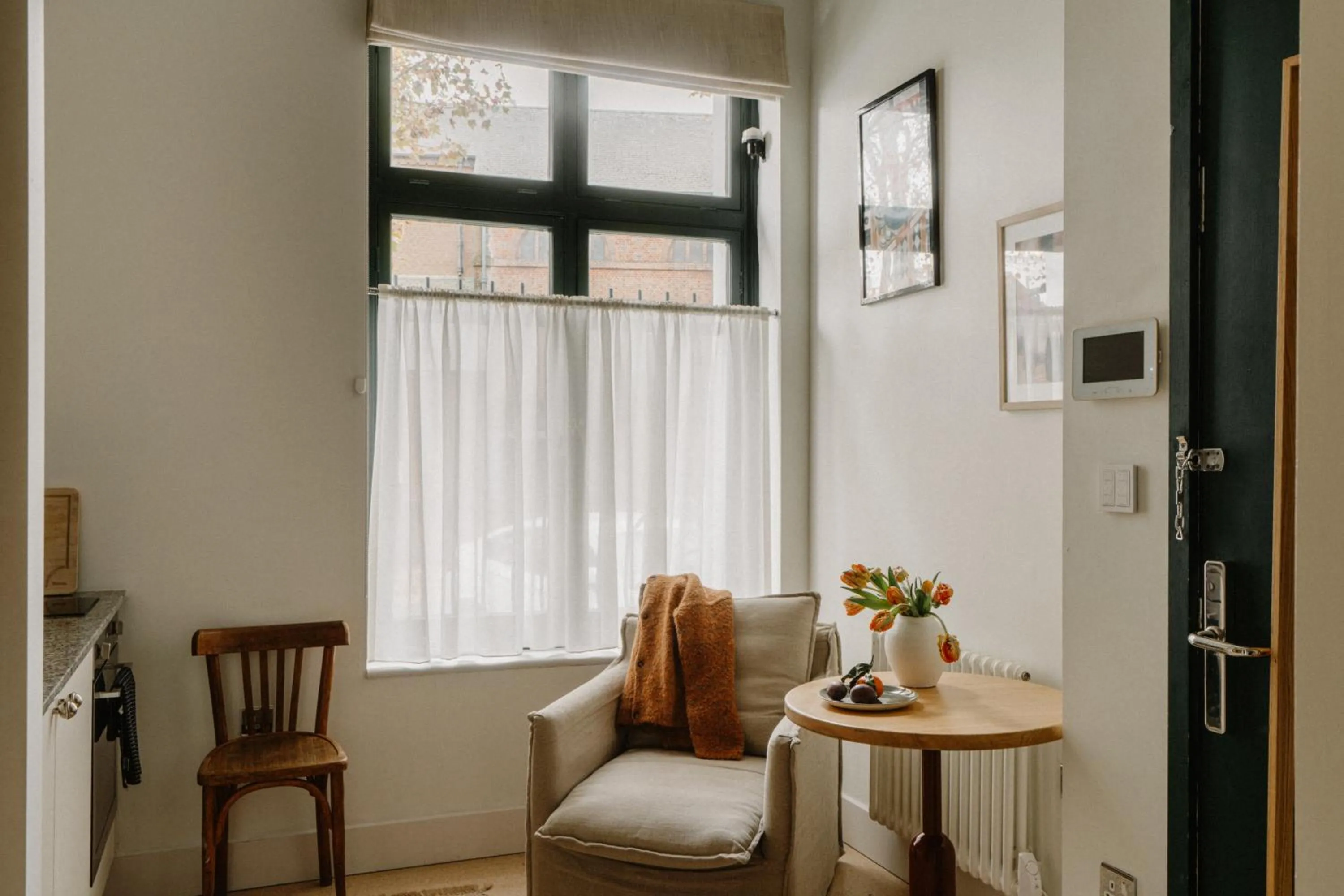 Seating area in Mason & Fifth, Bermondsey