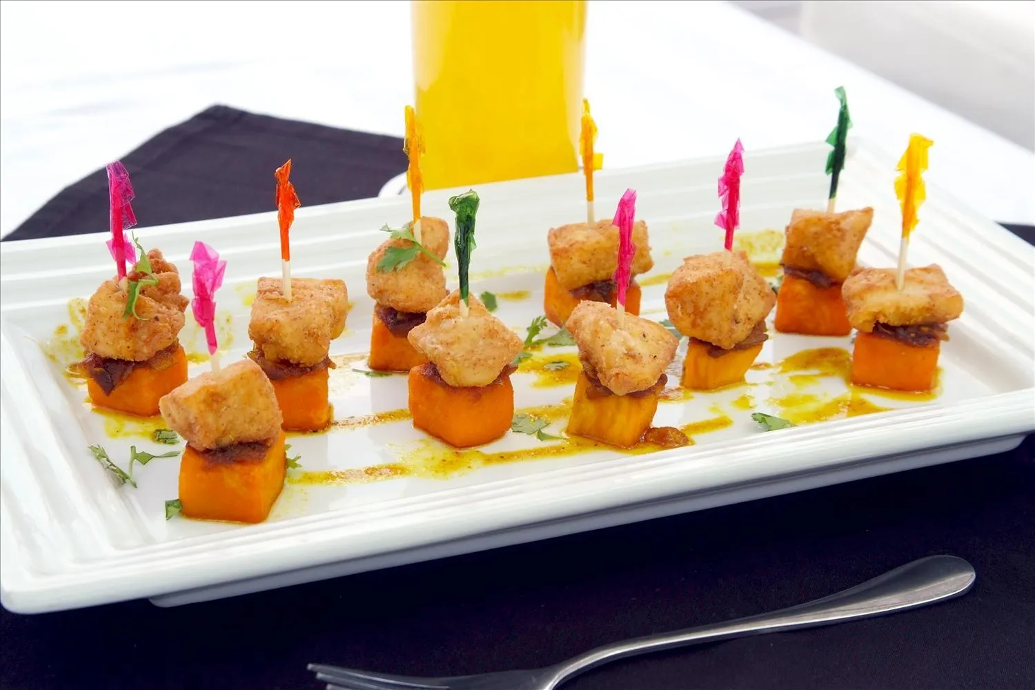 Food close-up in The Penthouse Hotel and Residences