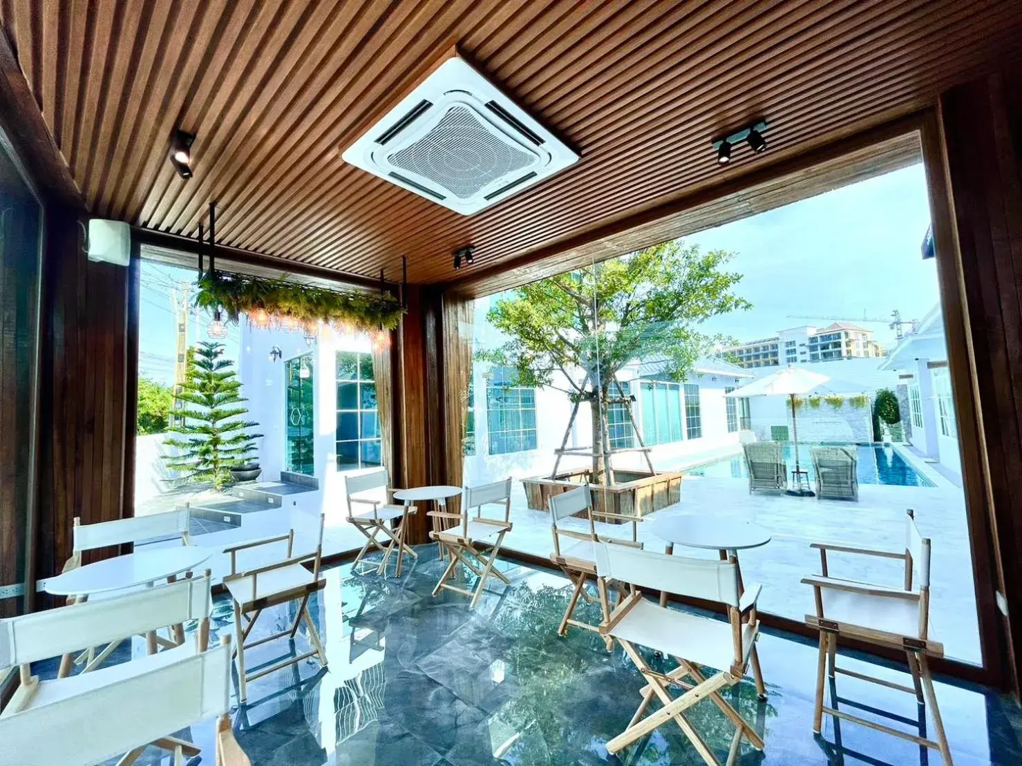 Lobby or reception in Skeyndor Health & Resort Lobby or reception in Skeyndor Health & Resort