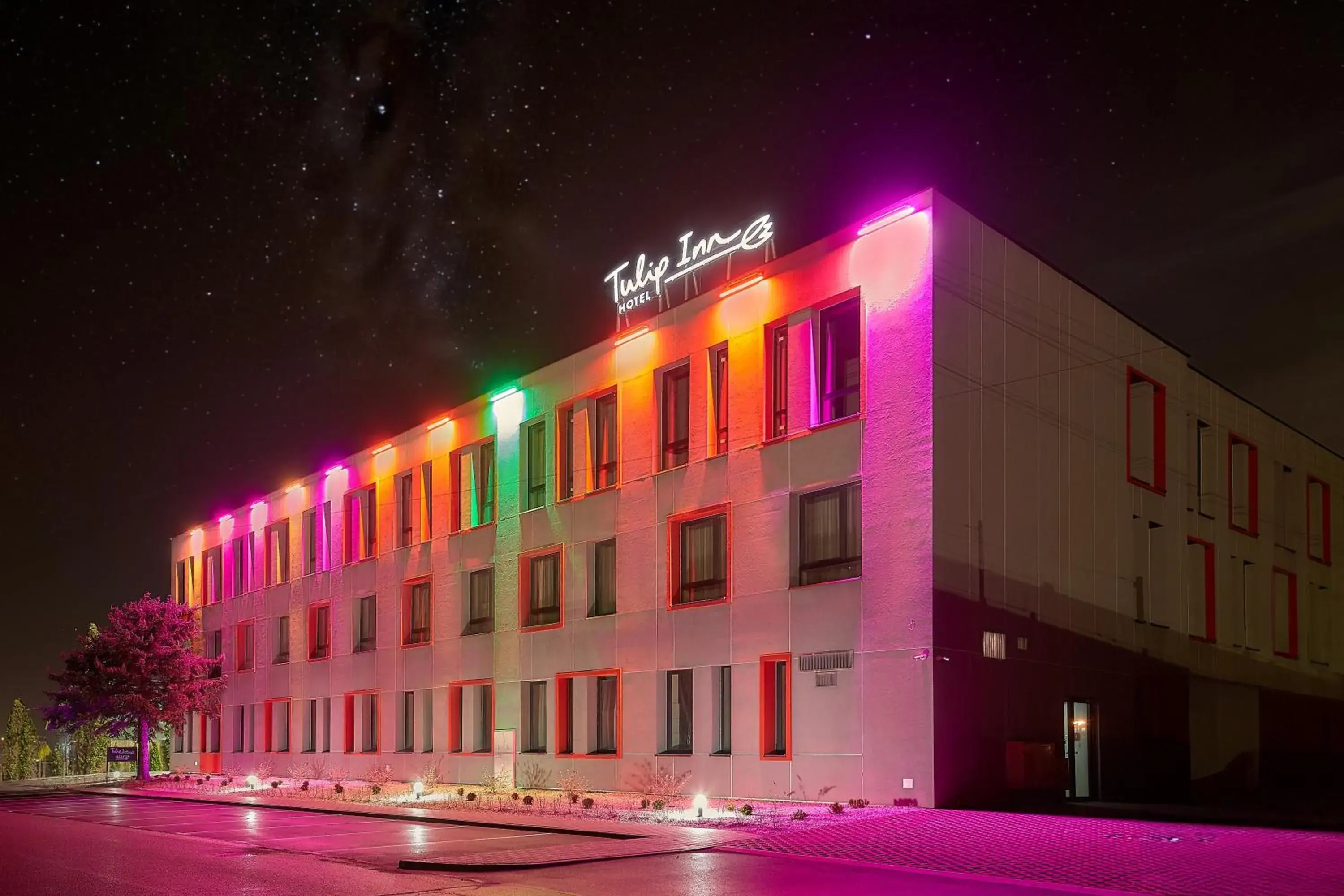 Property building in Tulip Inn Żyrardów Property building in Tulip Inn Żyrardów