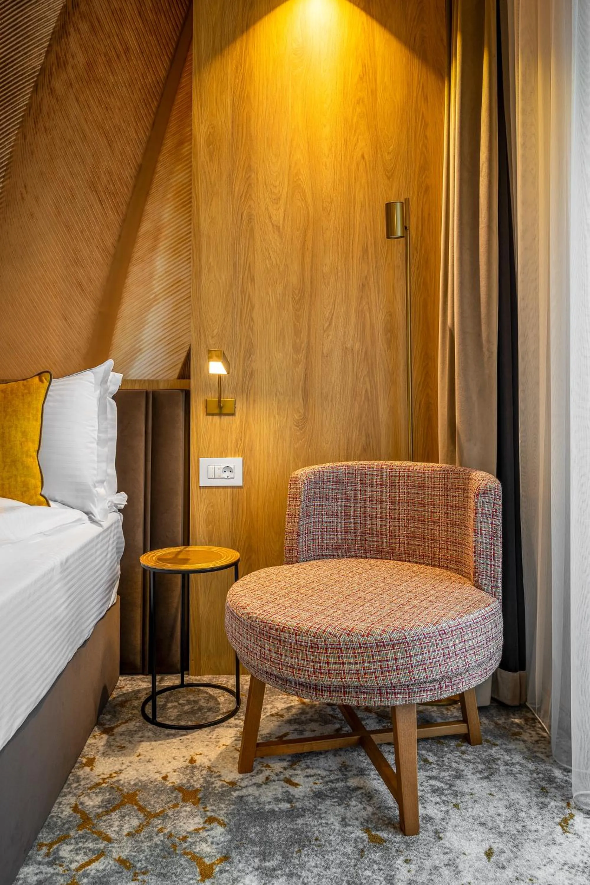 Bed in Hotel Branco Timisoara