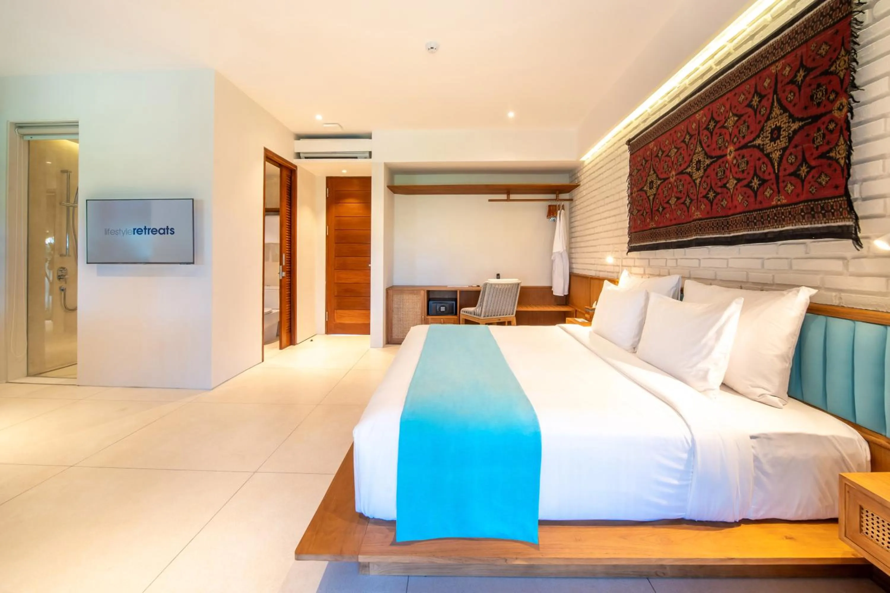 Bed in IZE Canggu by LifestyleRetreats