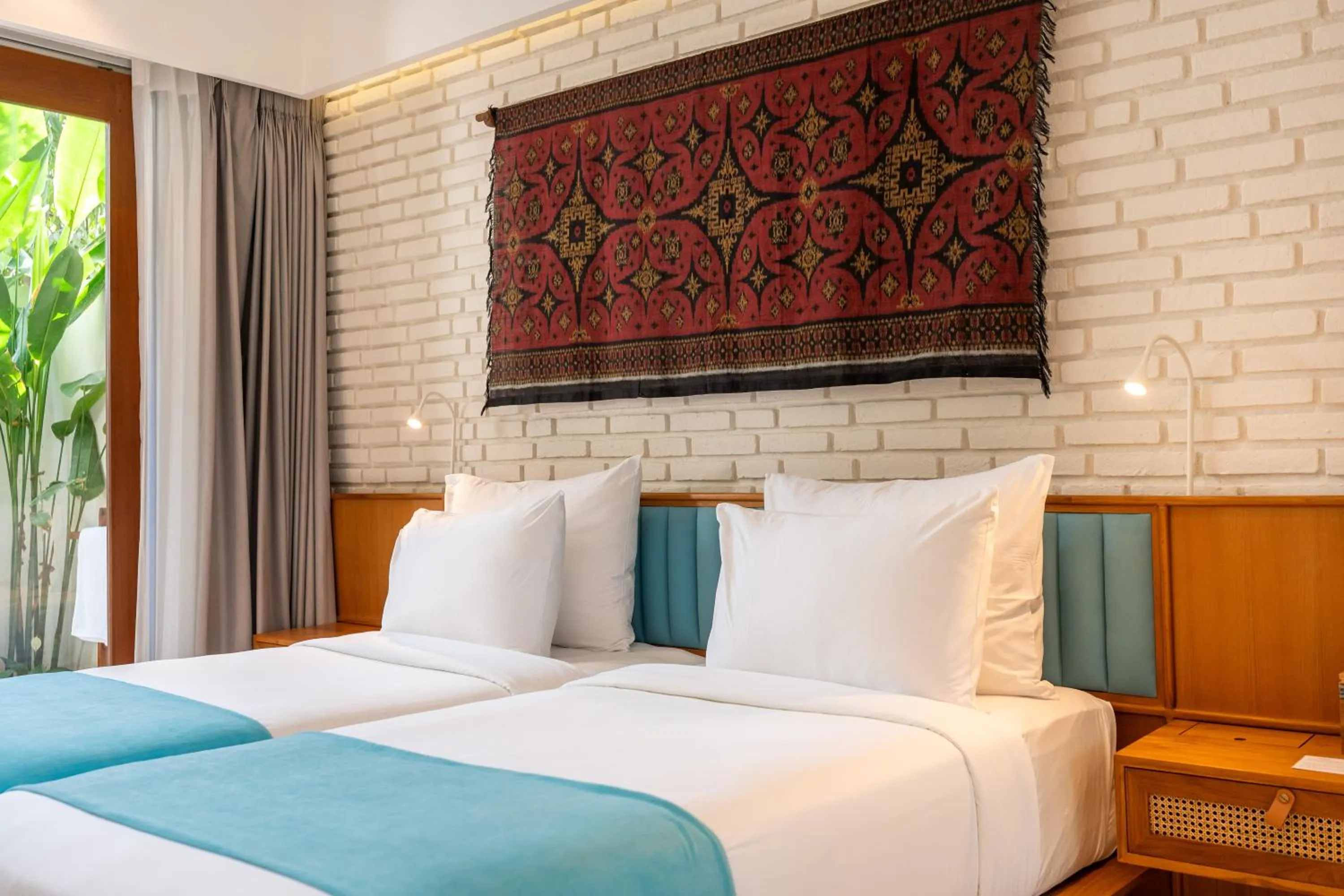 Bed in IZE Canggu by LifestyleRetreats