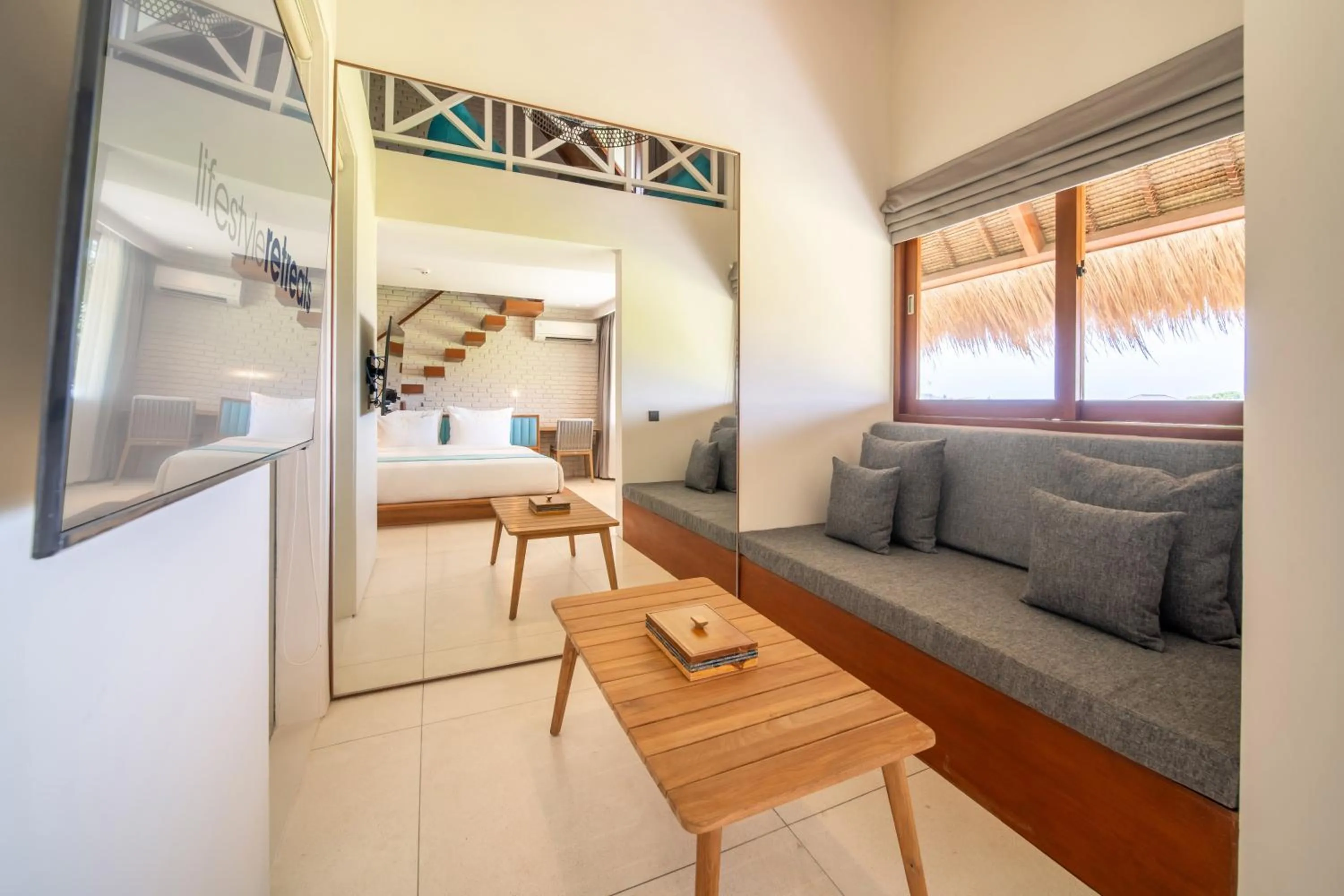 TV and multimedia in IZE Canggu by LifestyleRetreats