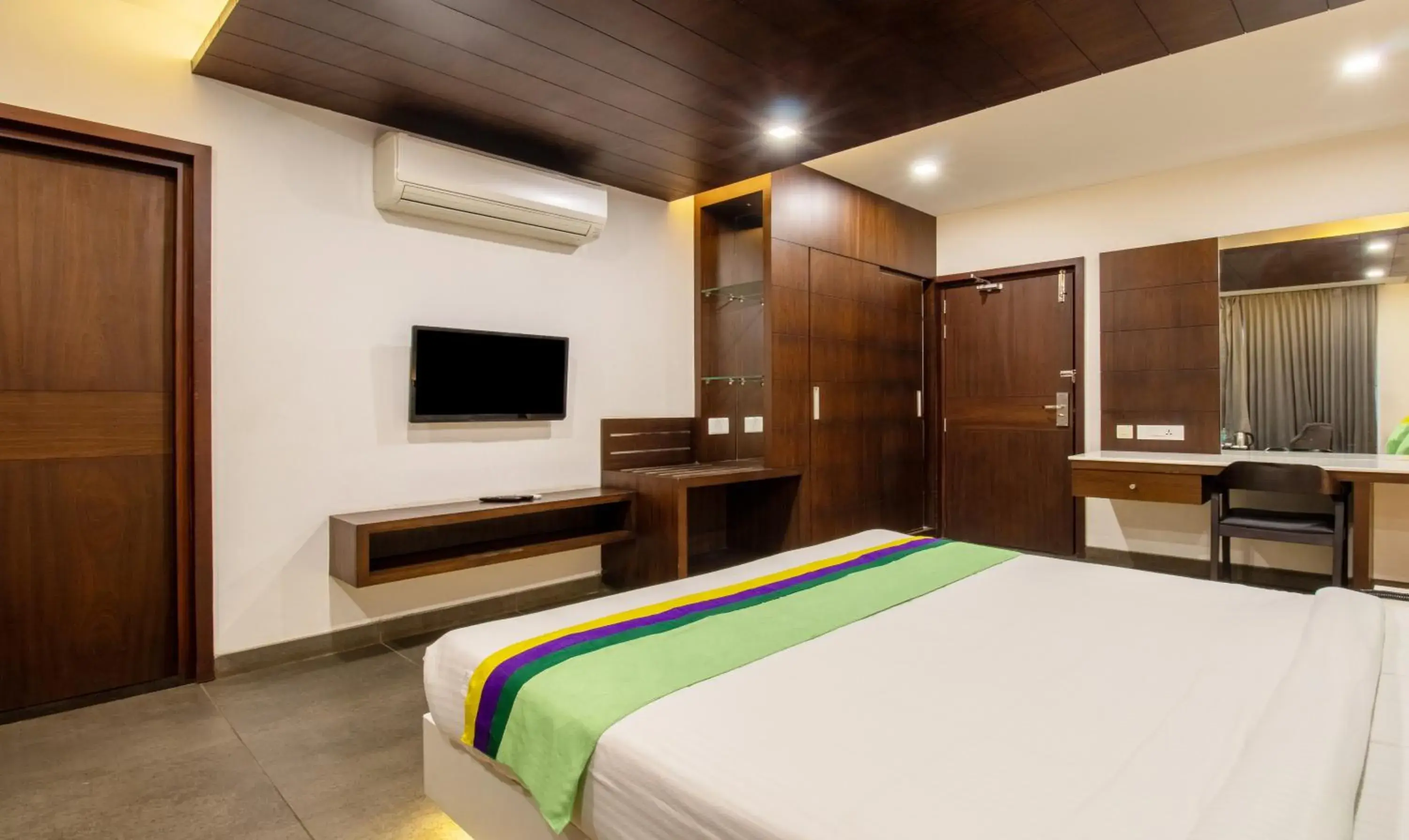 Bedroom, Bed in Treebo Brahma, Wayanad Bedroom, Bed in Treebo Brahma, Wayanad