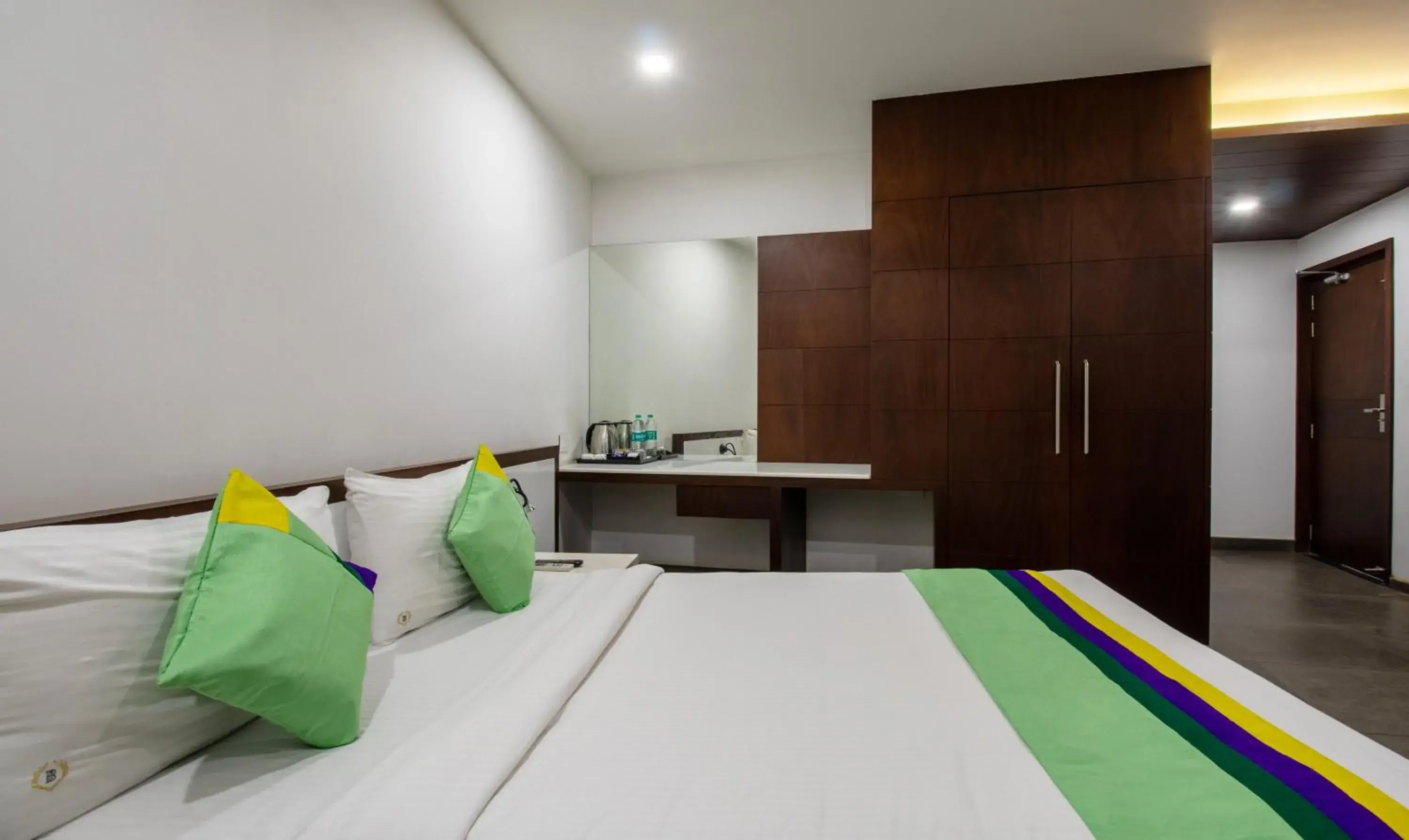 Bedroom, Bed in Treebo Brahma, Wayanad Bedroom, Bed in Treebo Brahma, Wayanad