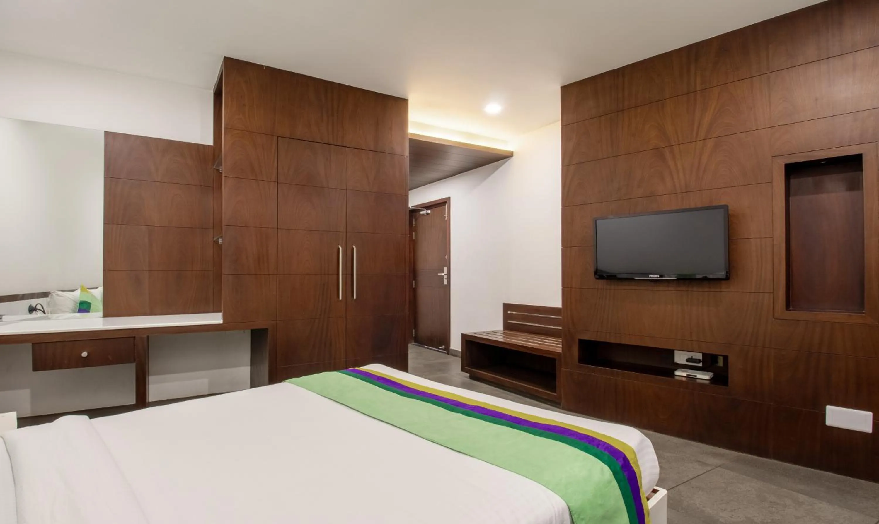 Bedroom, Bed in Treebo Brahma, Wayanad