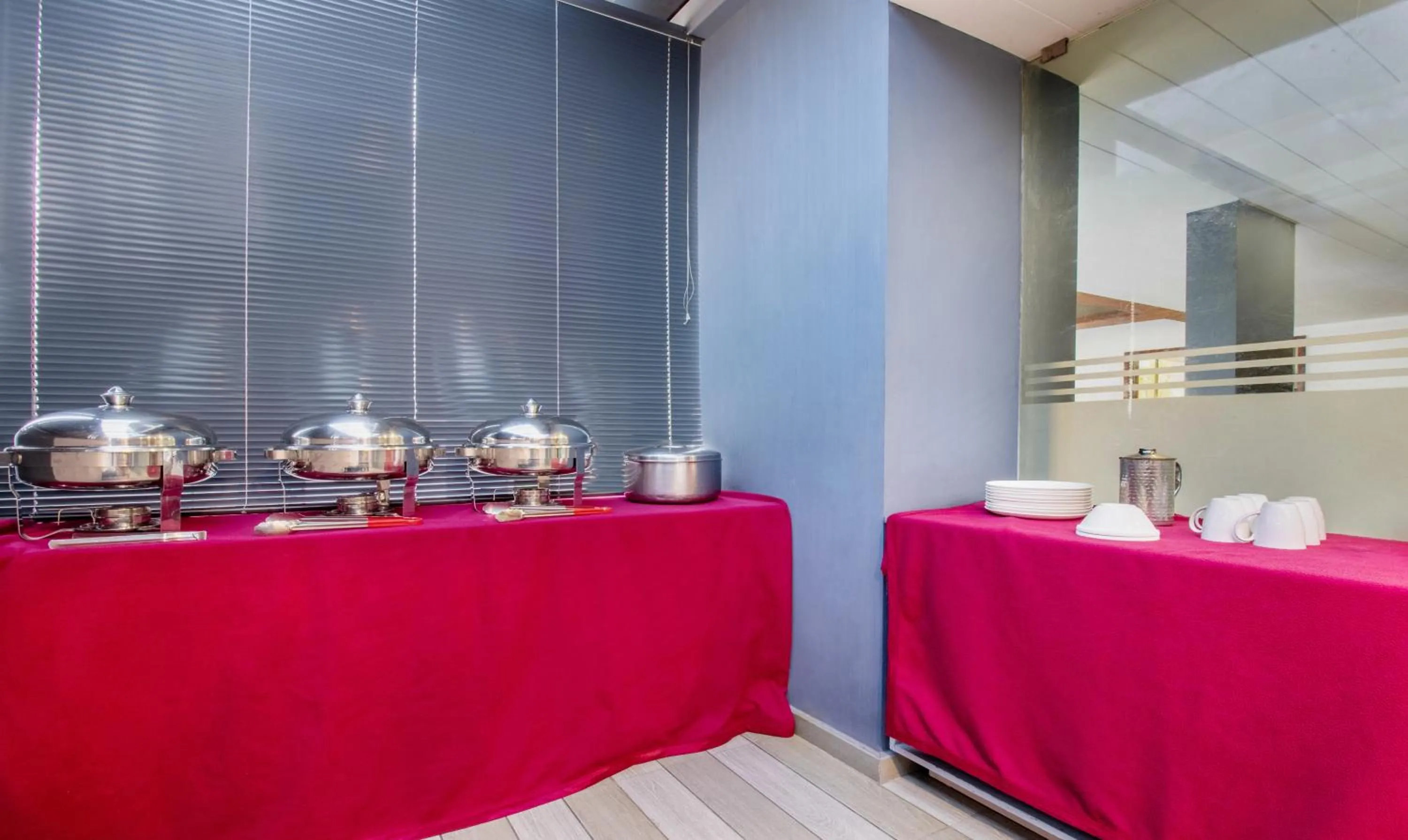 Dining area in Treebo Brahma, Wayanad