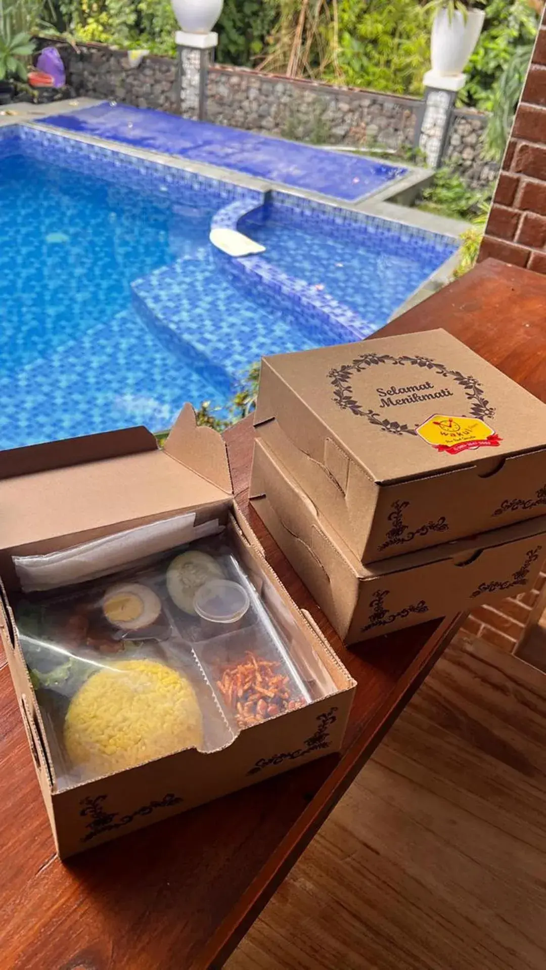 Breakfast in Homestay Joglo Seruni Syariah Breakfast in Homestay Joglo Seruni Syariah