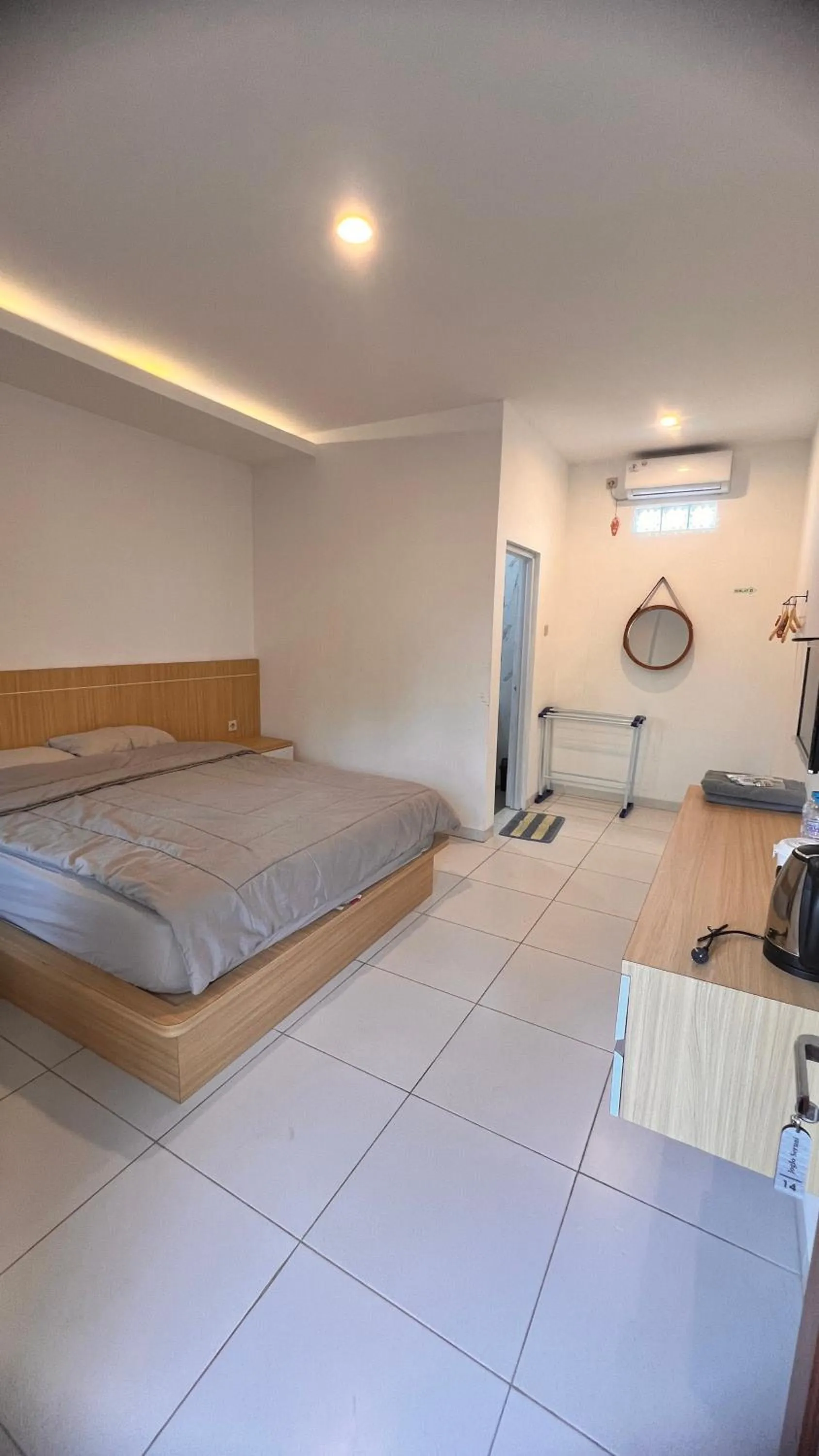 Bed in Homestay Joglo Seruni Syariah