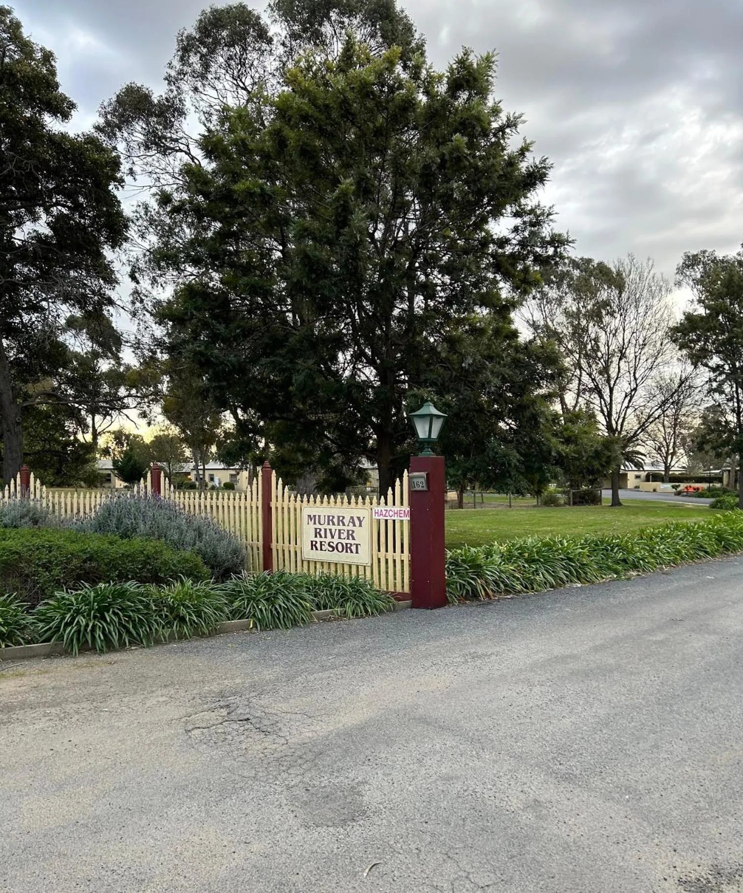 Garden in Murray River Resort