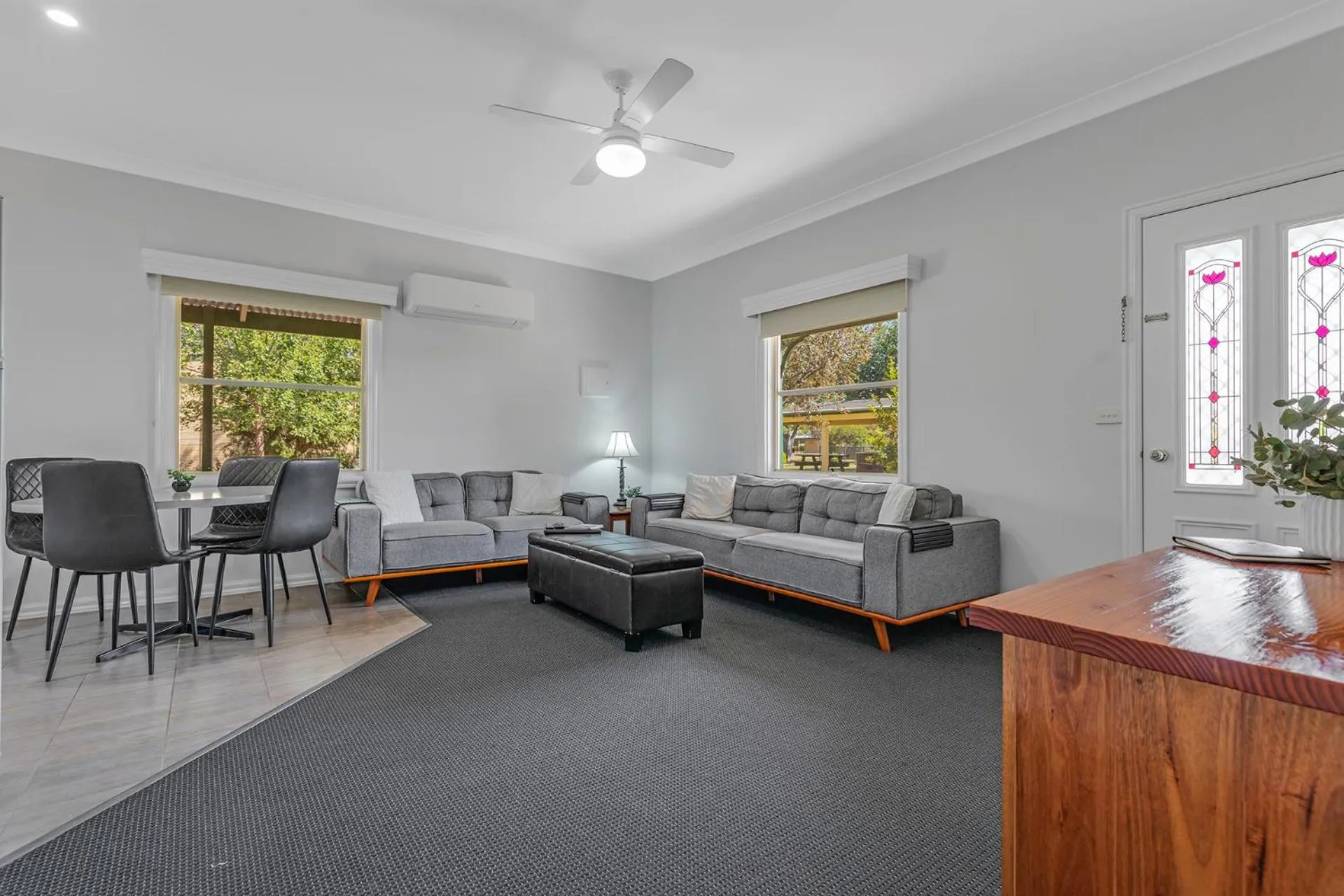 Living room in Murray River Resort