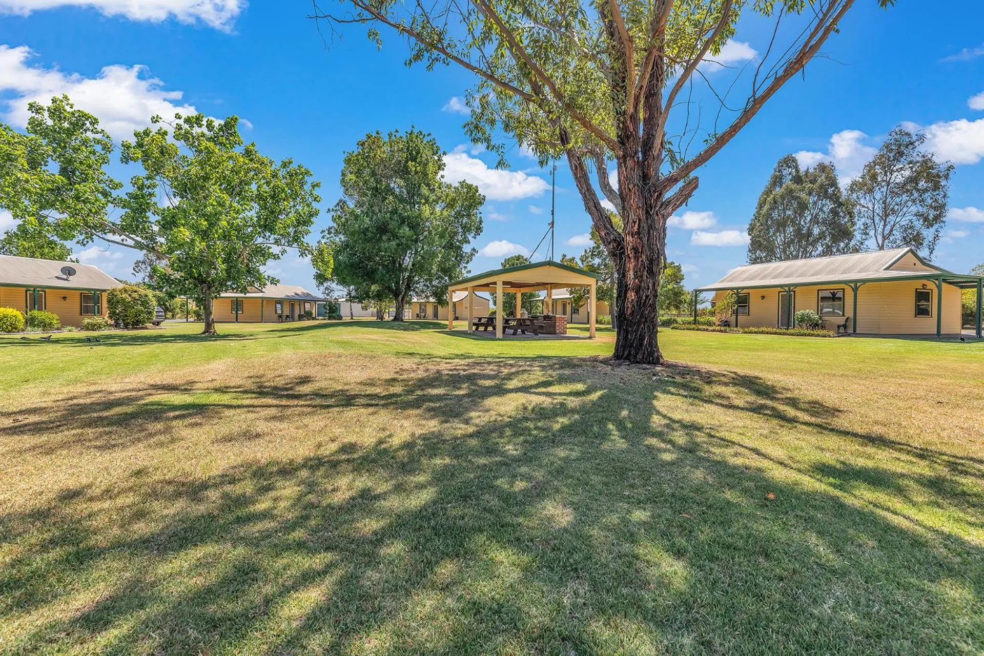 BBQ facilities in Murray River Resort