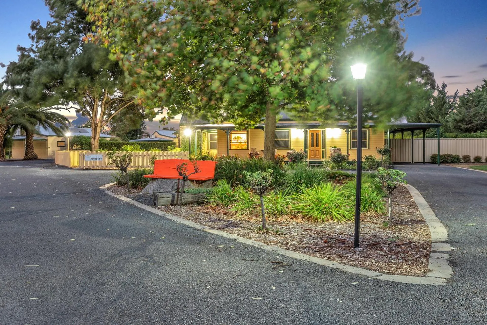 Lobby or reception in Murray River Resort