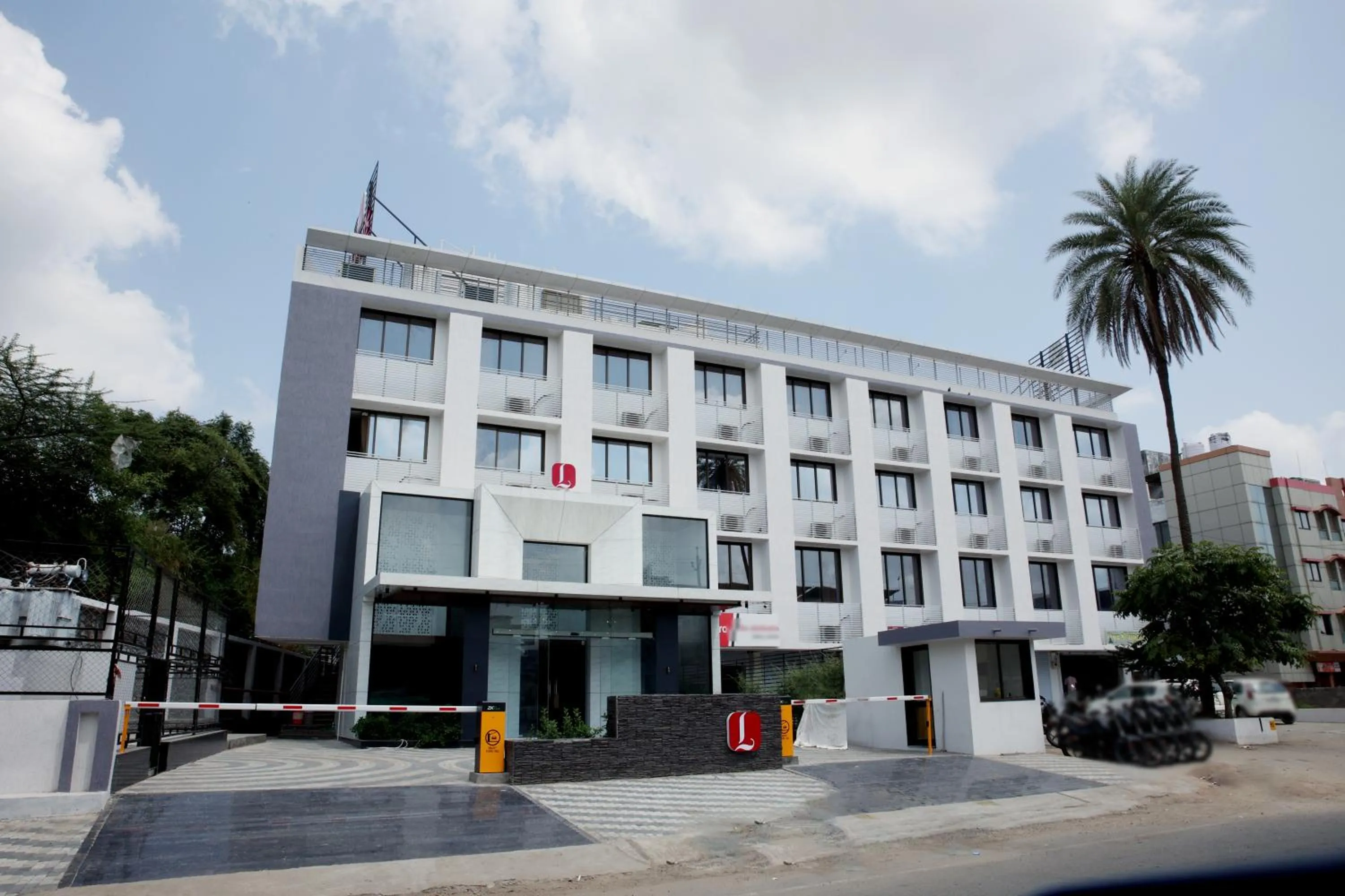 Property building in Lords Eco Inn, Ambaji