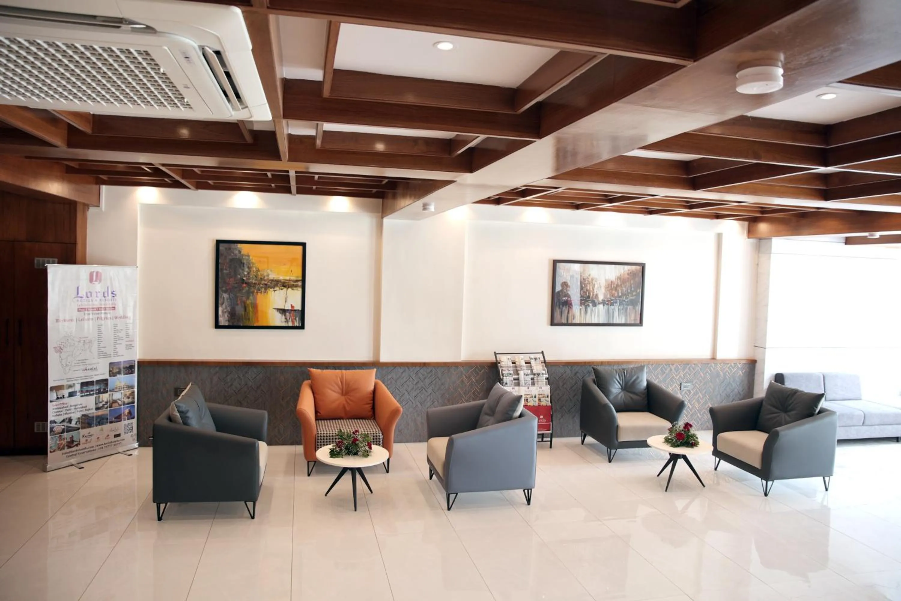 Lobby or reception in Lords Eco Inn, Ambaji