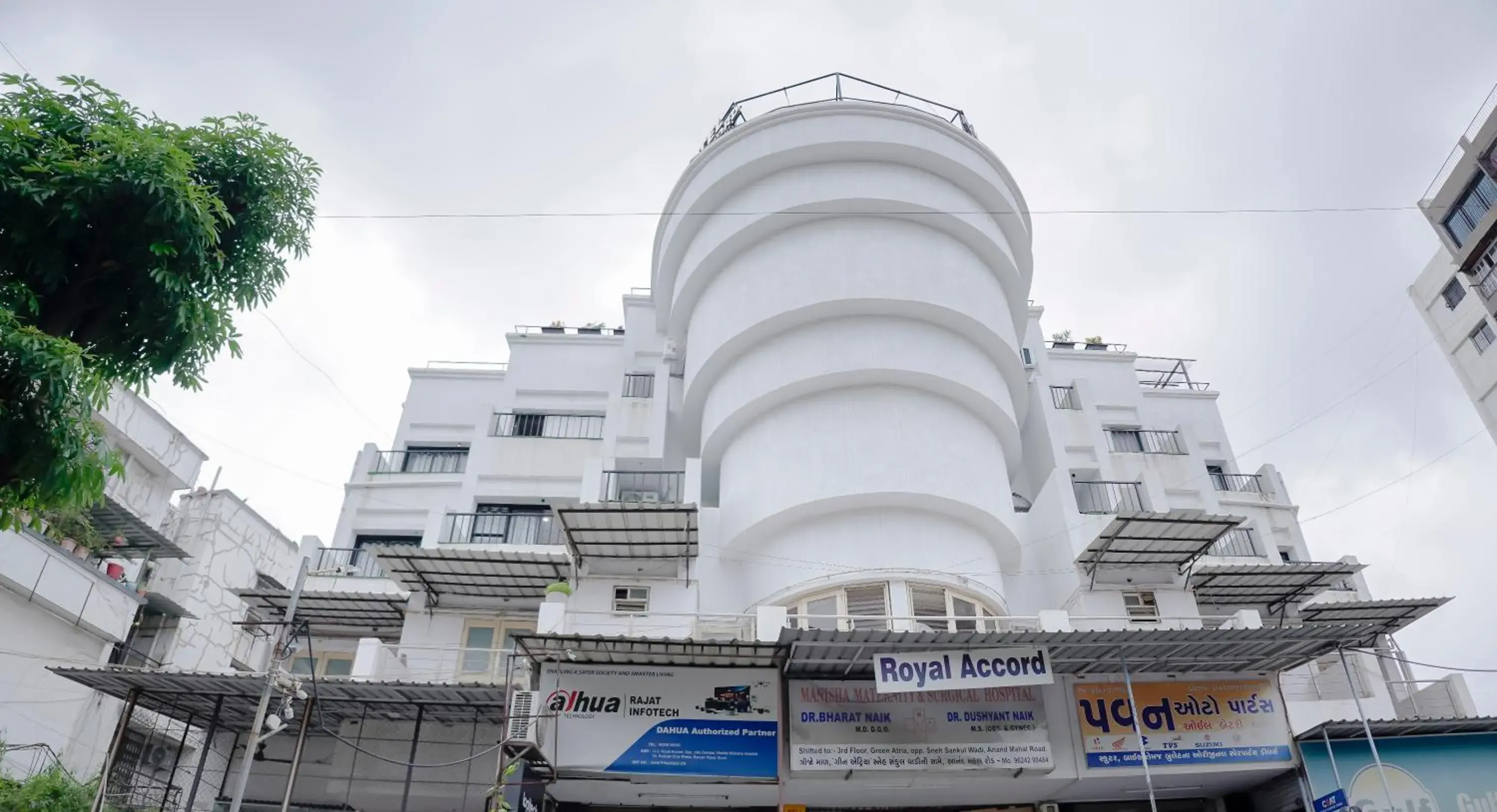 Facade/entrance in Hotel Royal Accord Facade/entrance in Hotel Royal Accord