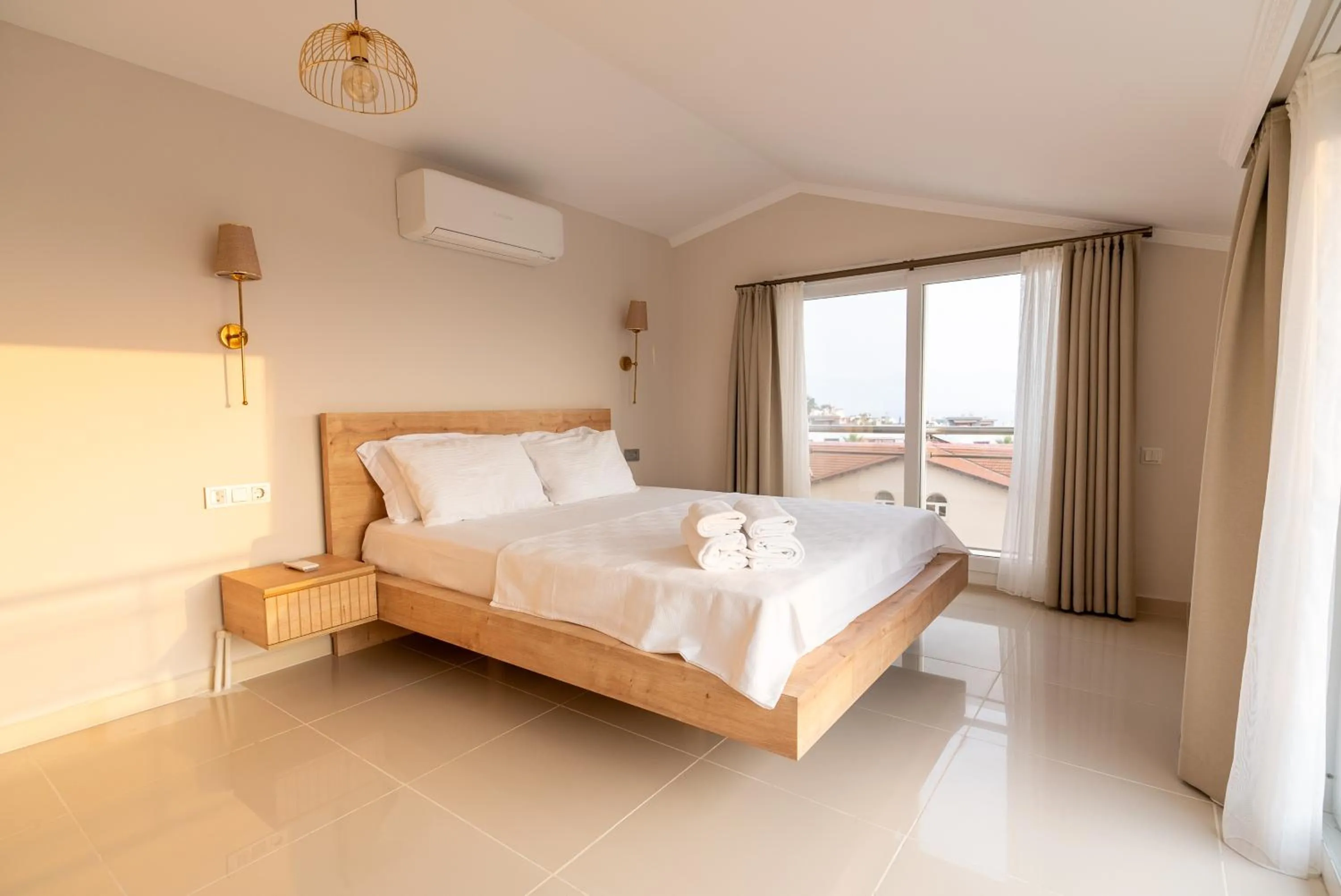 Bed in Soul House Kuşadası