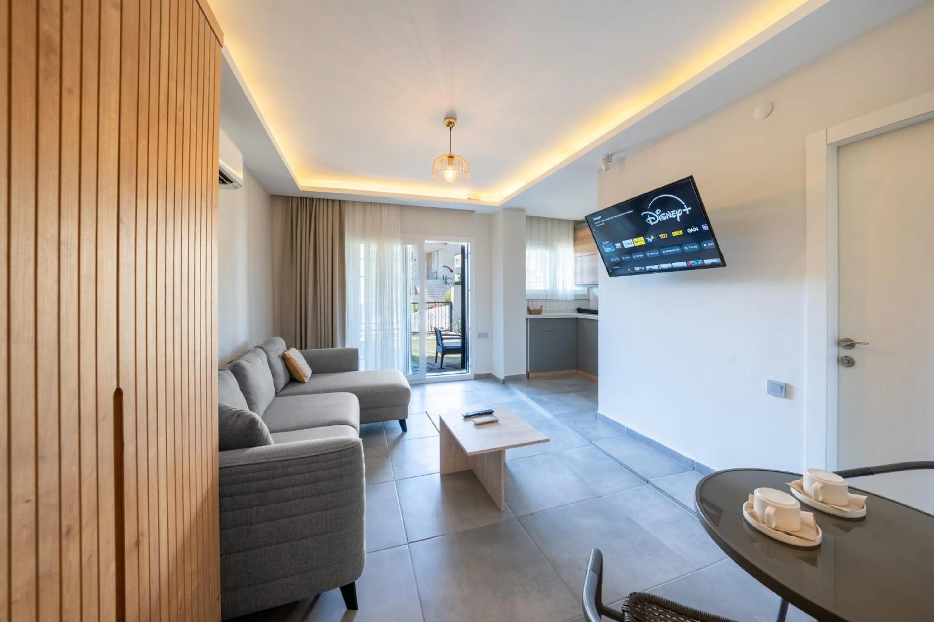 Seating area in Soul House Kuşadası