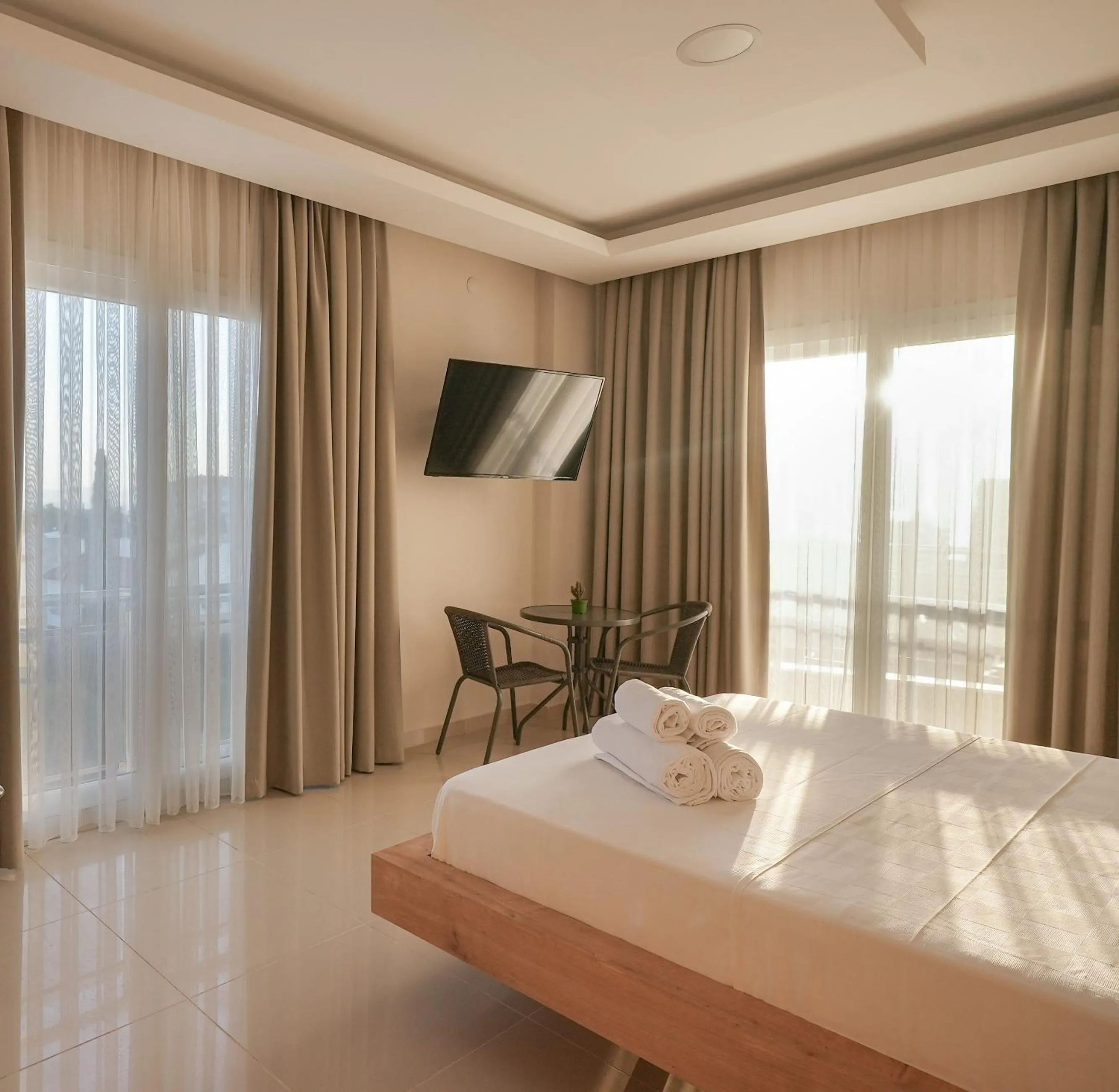 Bed in Soul House Kuşadası