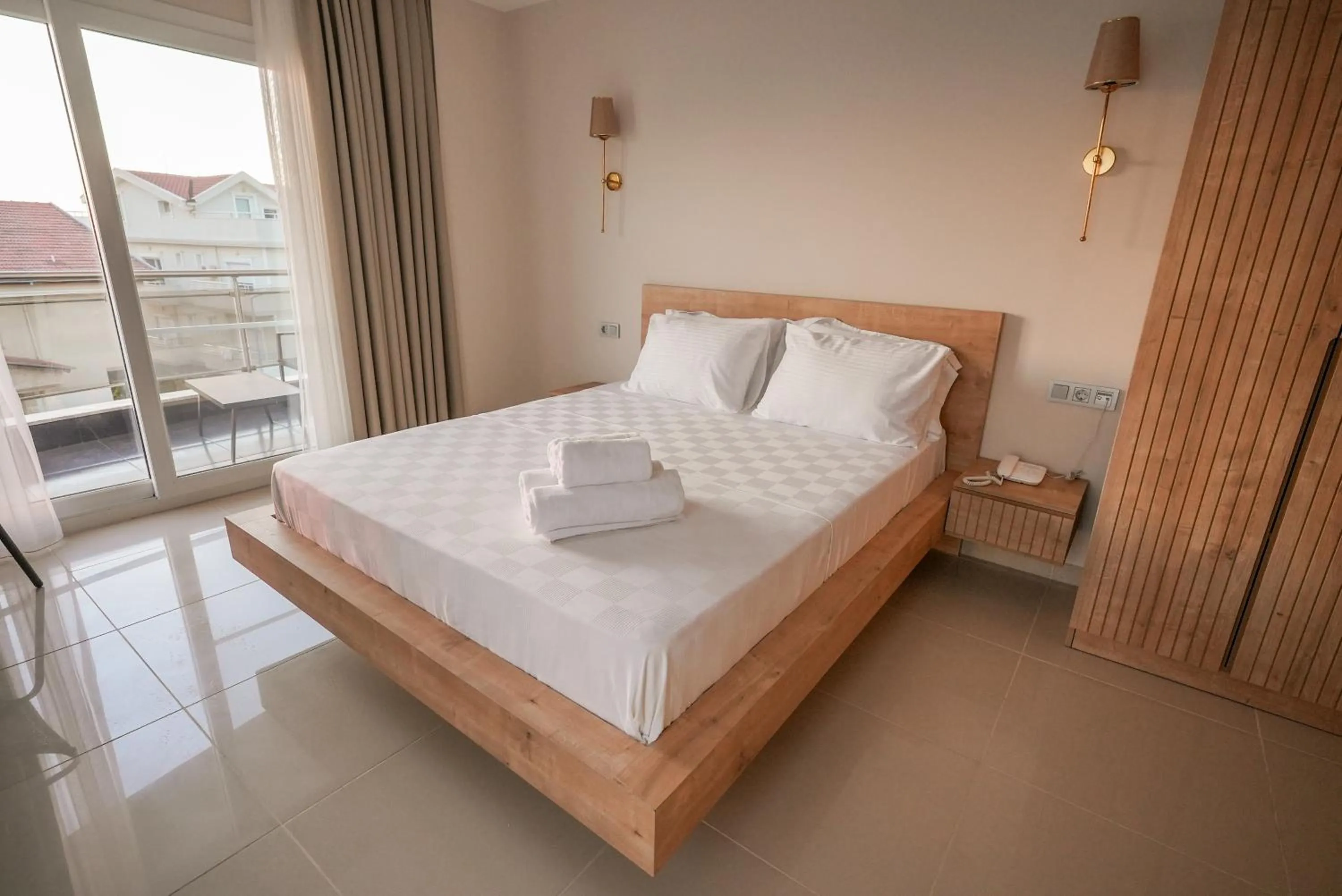 Bed in Soul House Kuşadası